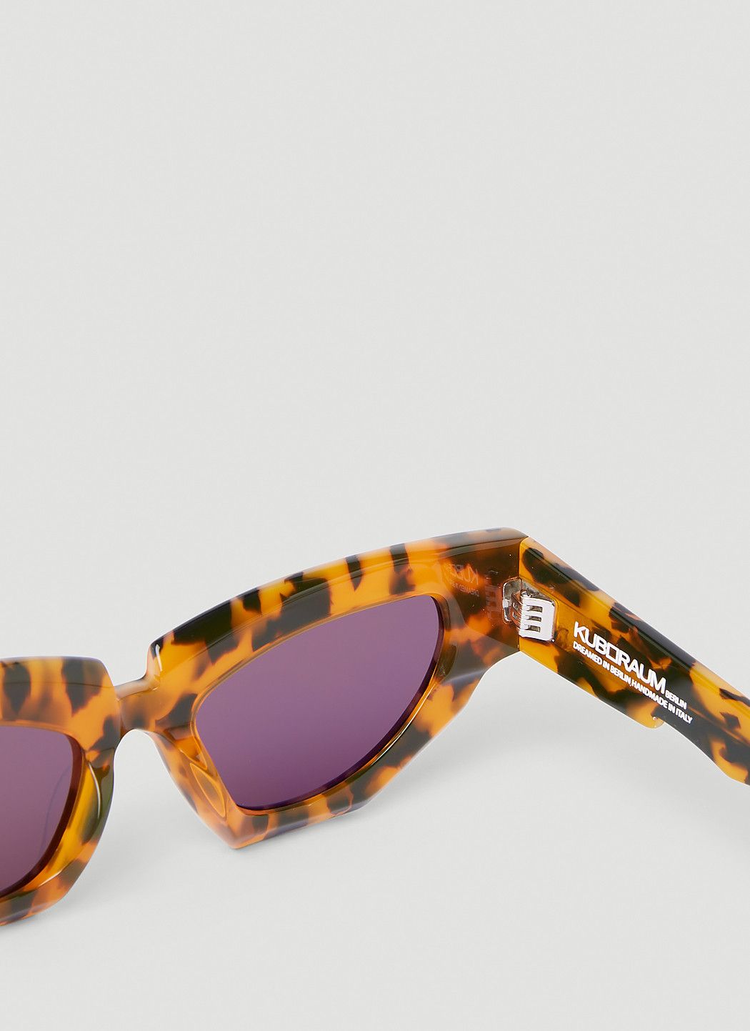 Kuboraum F5 Tortoiseshell Sunglasses Size ONE SIZE - 4 Thumbnail