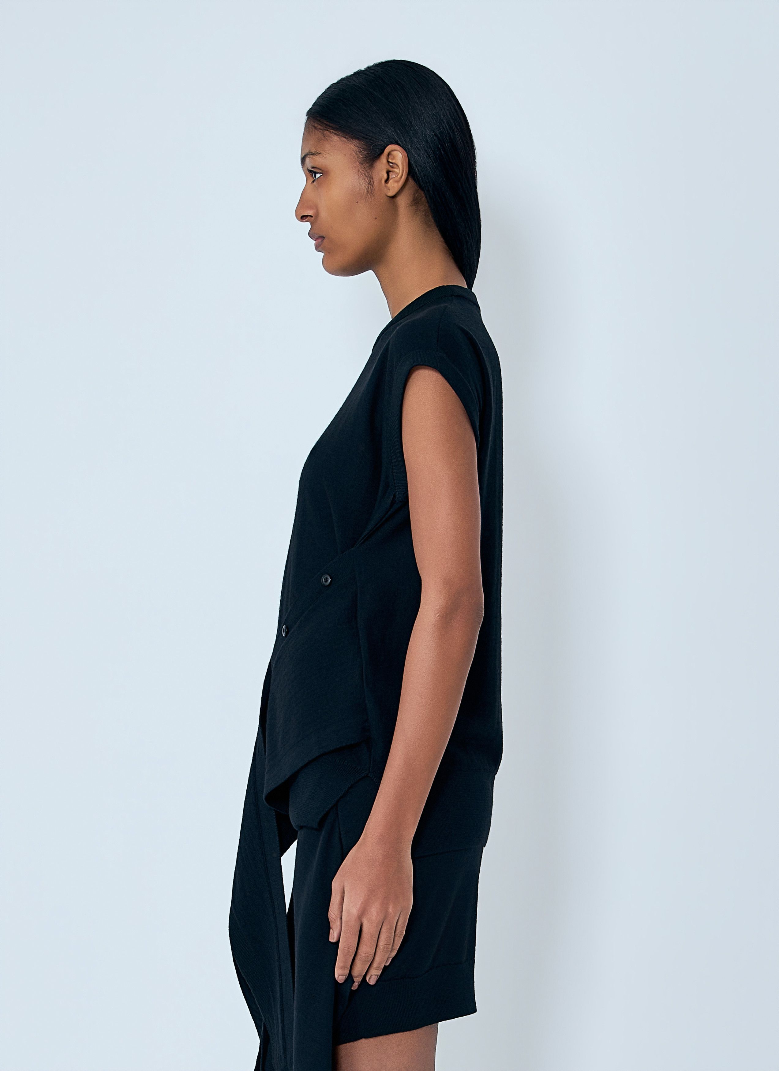 Lemaire Sleeveless Buttoned Top Size S / US 4 / IT 40 - 3 Thumbnail