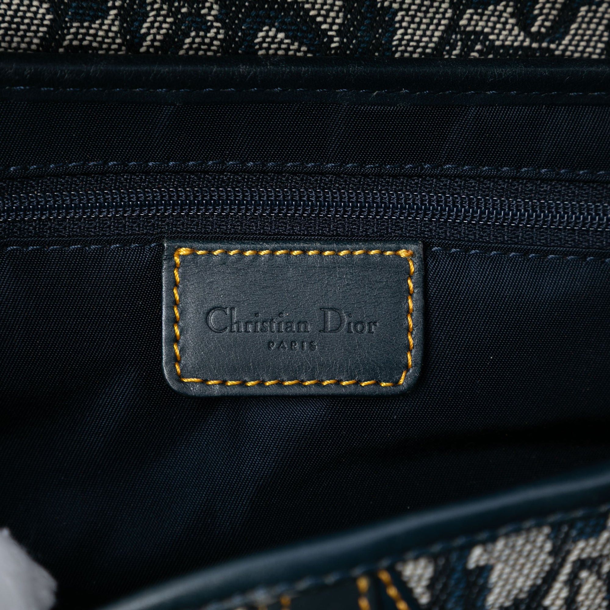 Dior Oblique Canvas Saddle Bag Size ONE SIZE - 5 Thumbnail
