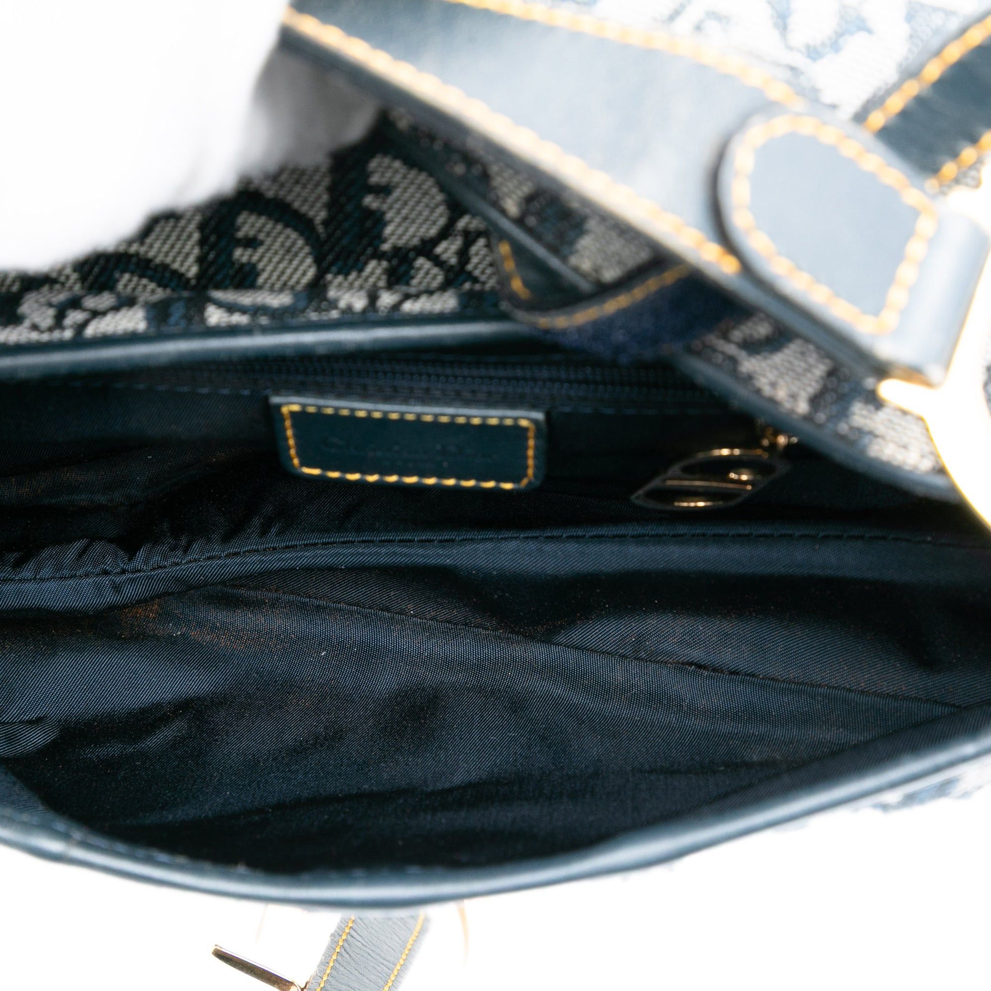 Dior Oblique Canvas Saddle Bag Size ONE SIZE - 4 Thumbnail