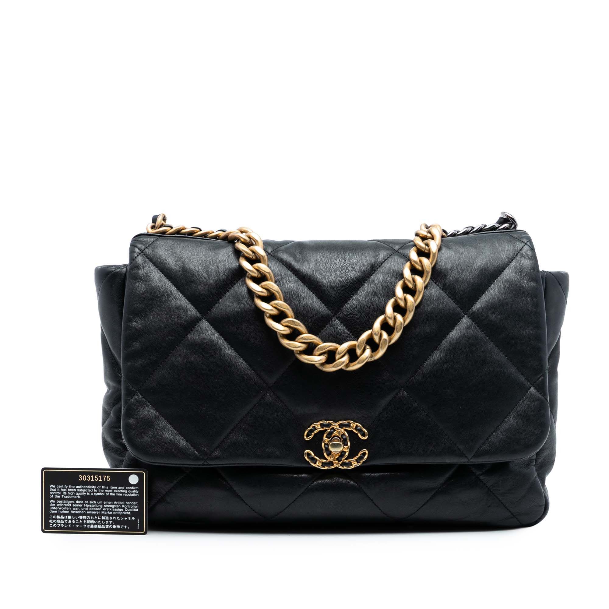 Chanel Maxi Lambskin 19 Flap Size ONE SIZE - 9 Thumbnail