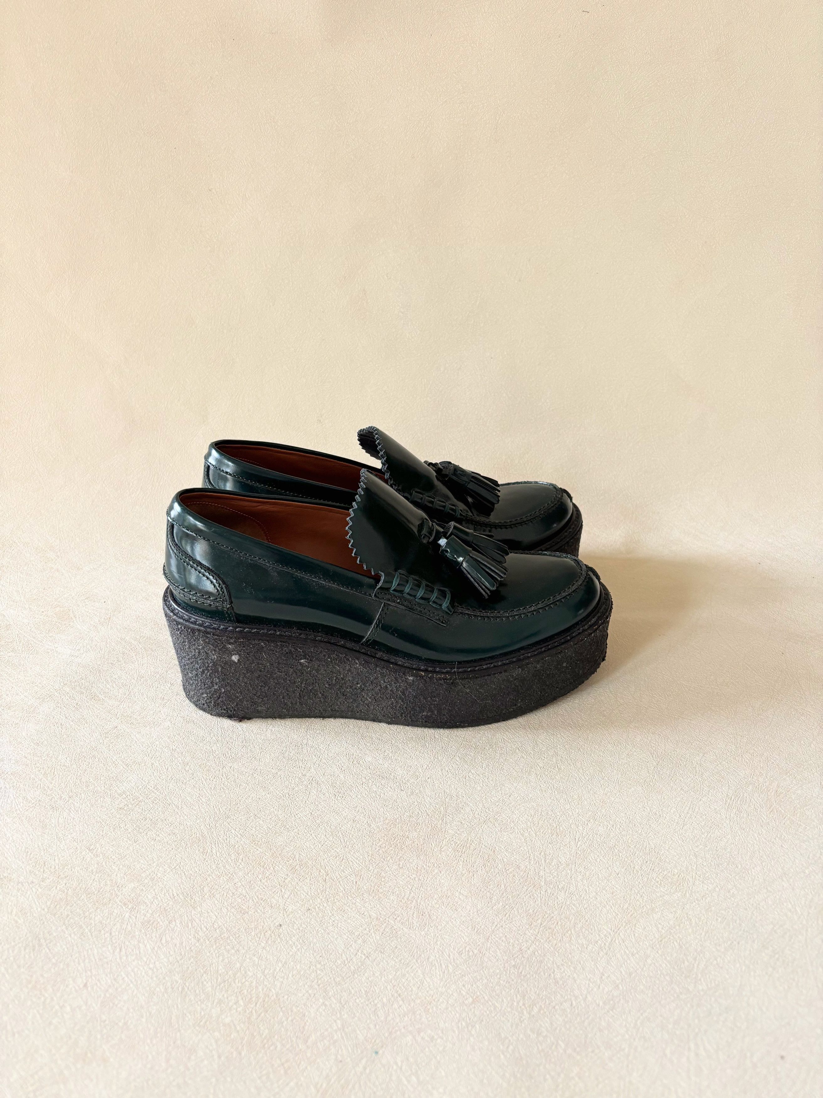 Celine CÉLINE Mocassins en cuir Size US 6 / IT 36 - 4 Thumbnail
