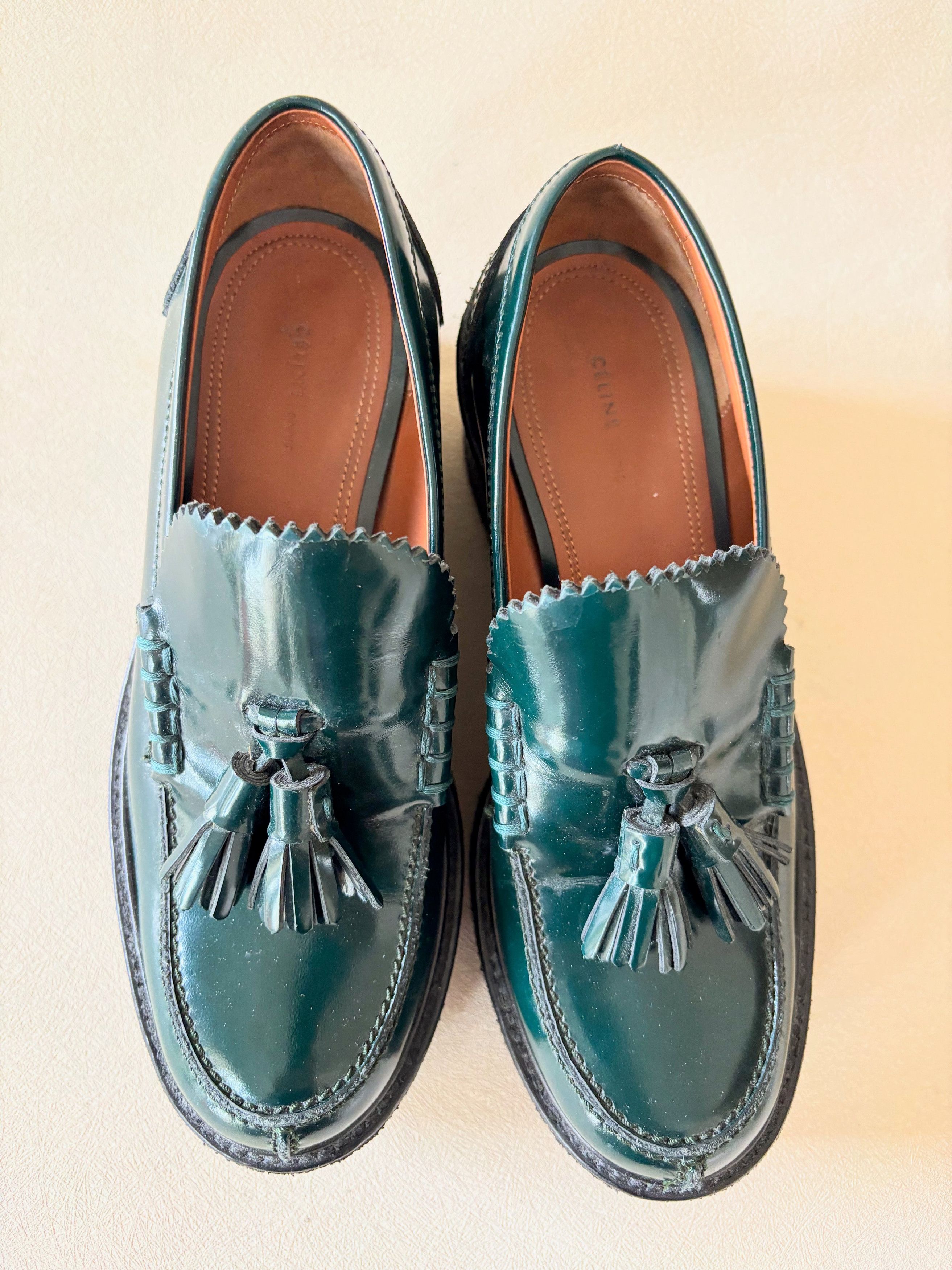 Celine CÉLINE Mocassins en cuir Size US 6 / IT 36 - 7 Thumbnail
