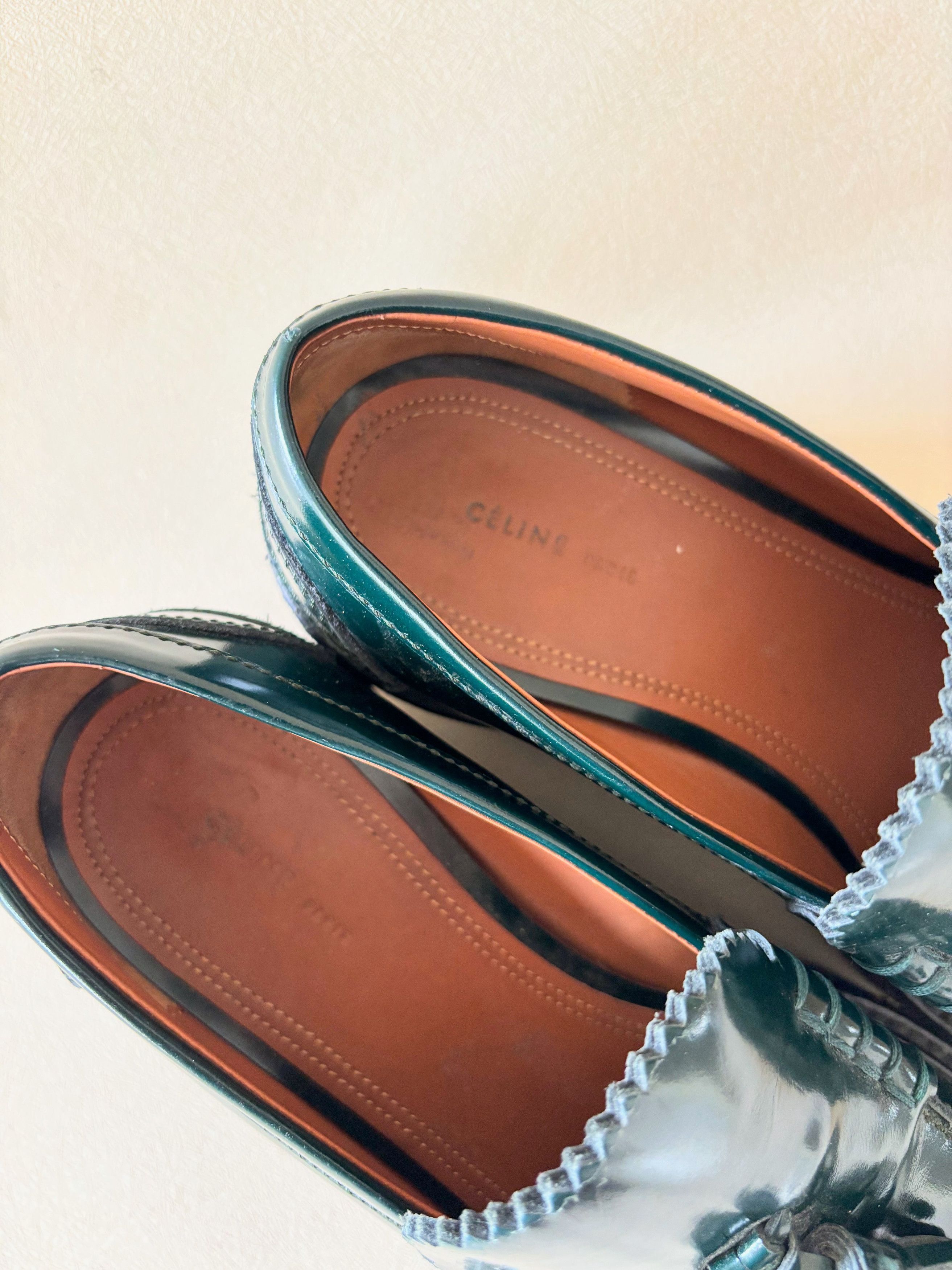 Celine CÉLINE Mocassins en cuir Size US 6 / IT 36 - 2 Thumbnail