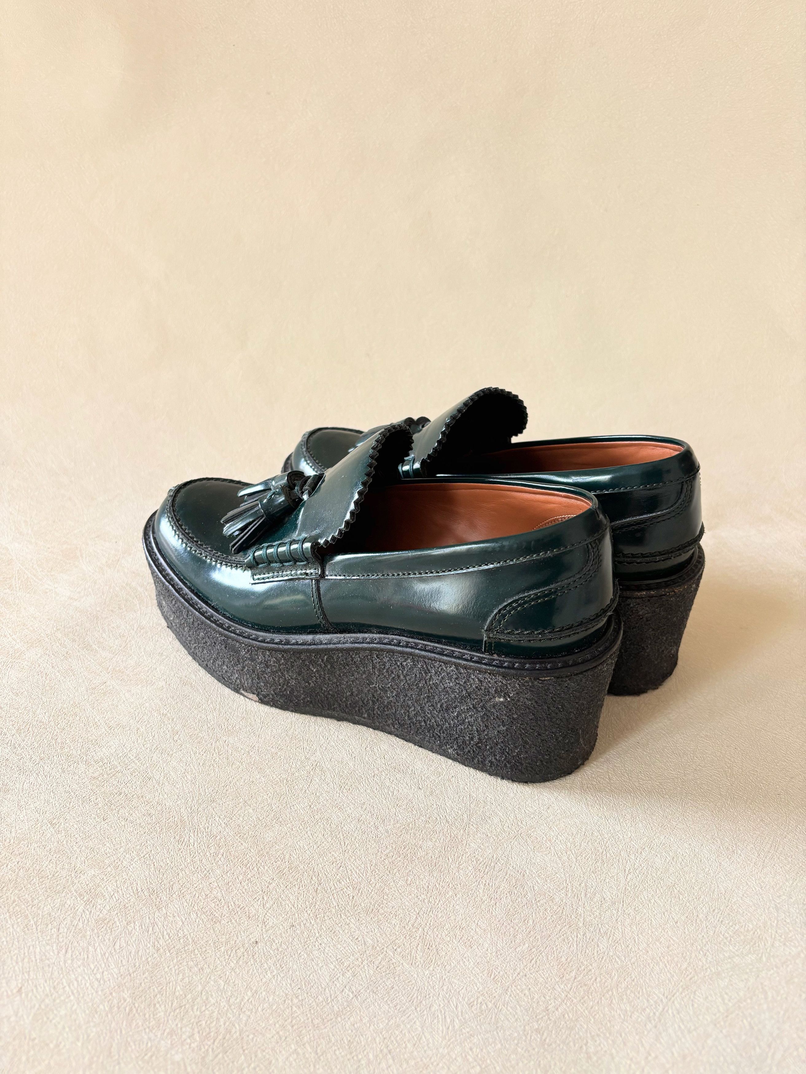 Celine CÉLINE Mocassins en cuir Size US 6 / IT 36 - 6 Thumbnail