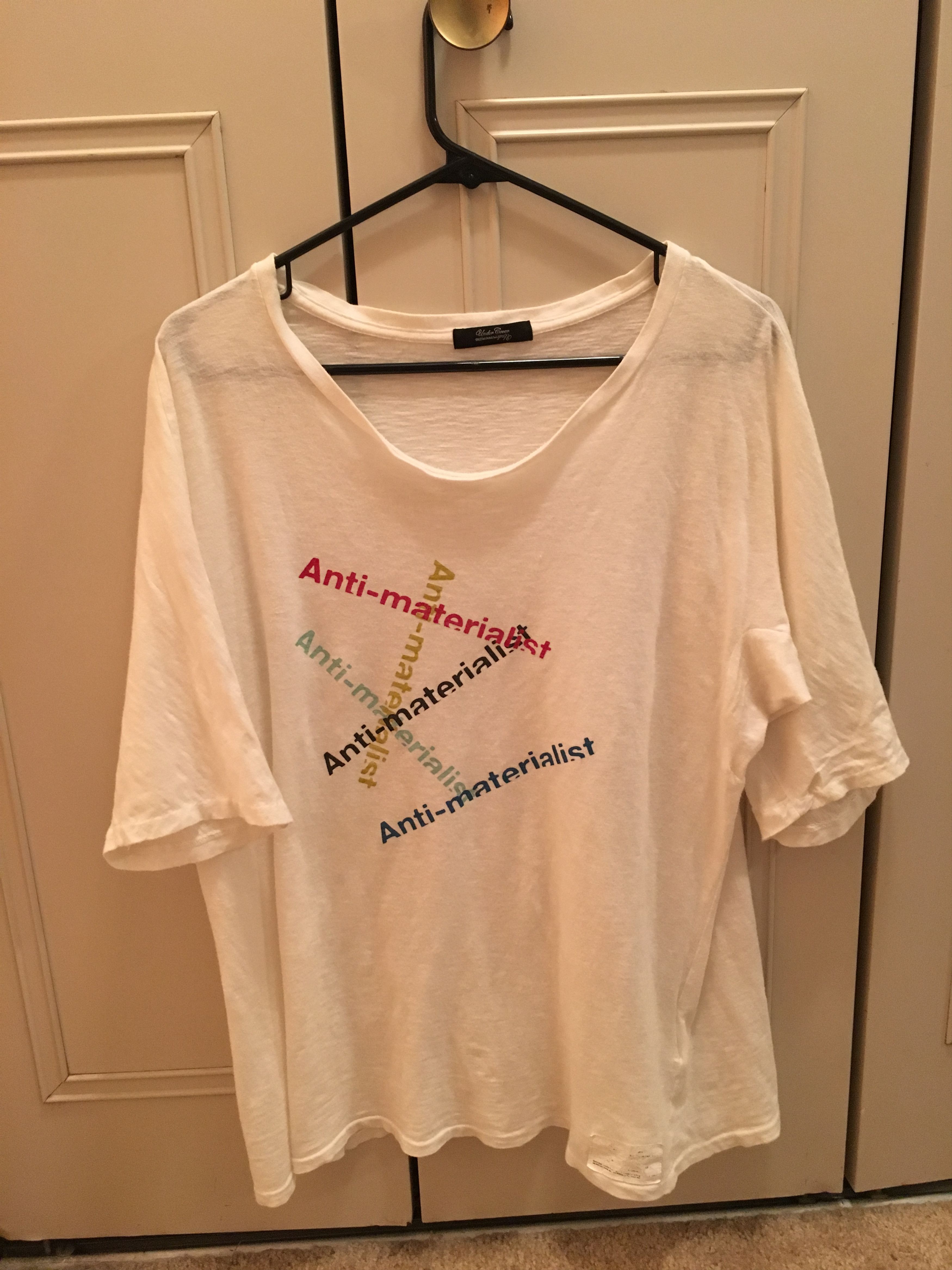 2010aw Anti-Materialist Tee