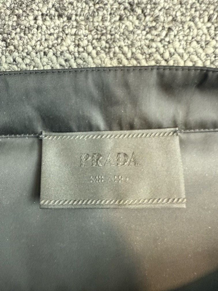 Prada Prada Black Jacket 48 Made in Italy Size US M / EU 48-50 / 2 - 2 Thumbnail