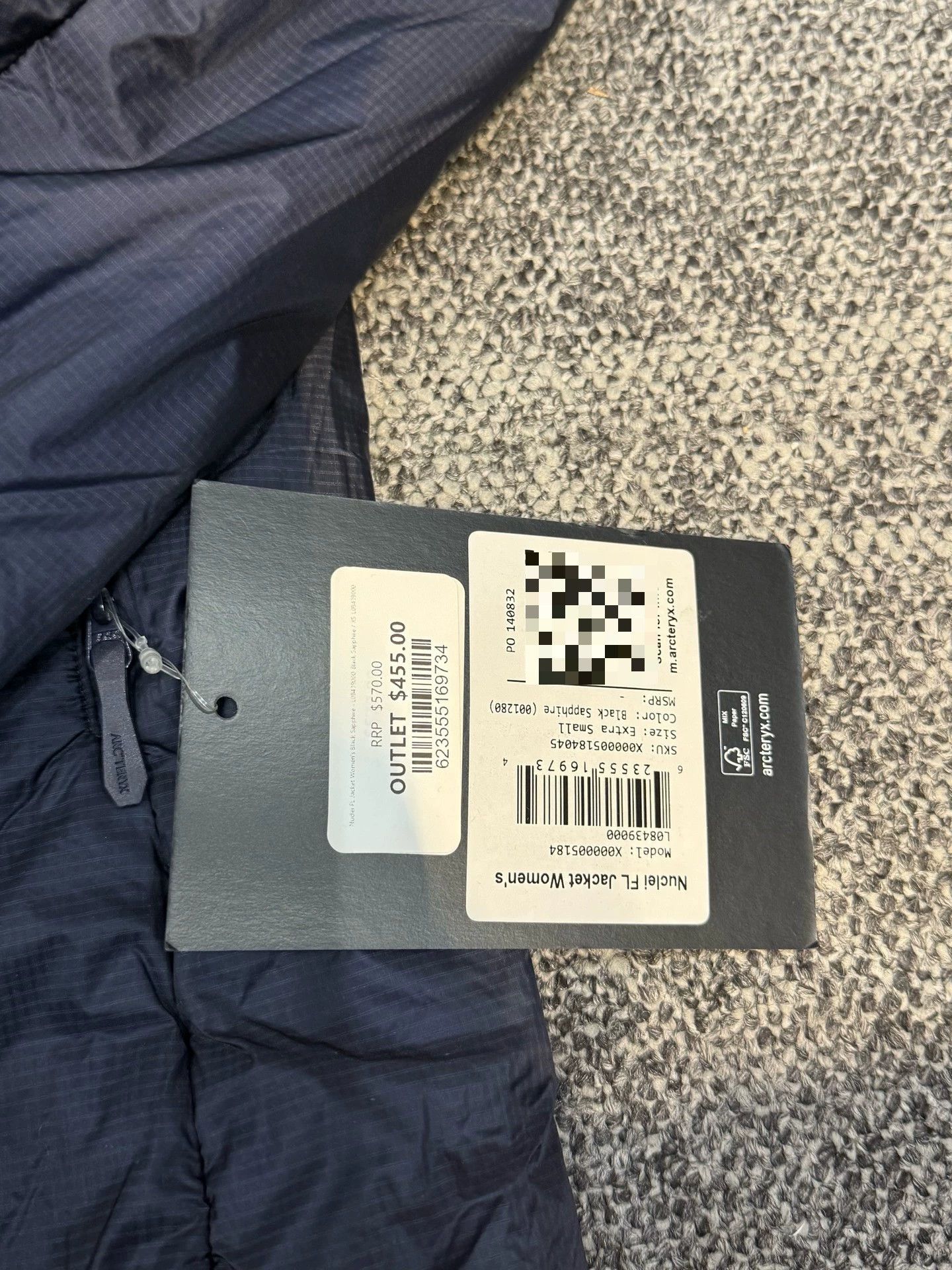 Arc'teryx Arcteryx Women's XS Down Jacket Size XS / US 0-2 / IT 36-38 - 2 Thumbnail