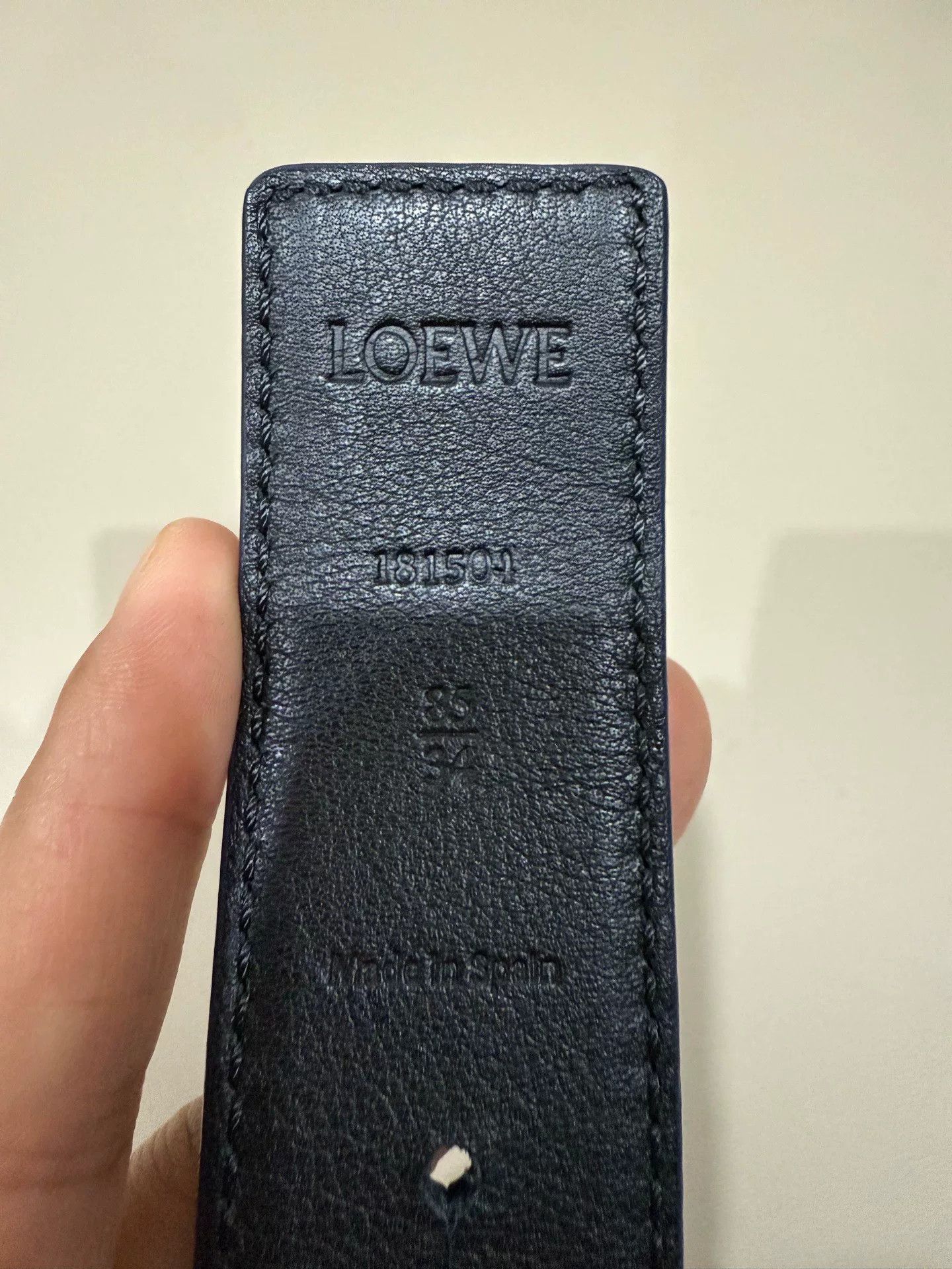 Loewe Loewe Reversible Belt Silver Anagram Buckle Size ONE SIZE - 3 Thumbnail
