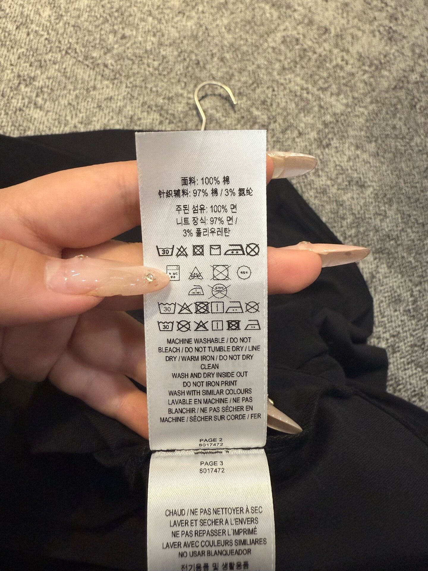 Burberry Burberry TB Print Black Cotton Womenswear Size XS / US 0-2 / IT 36-38 - 3 Thumbnail