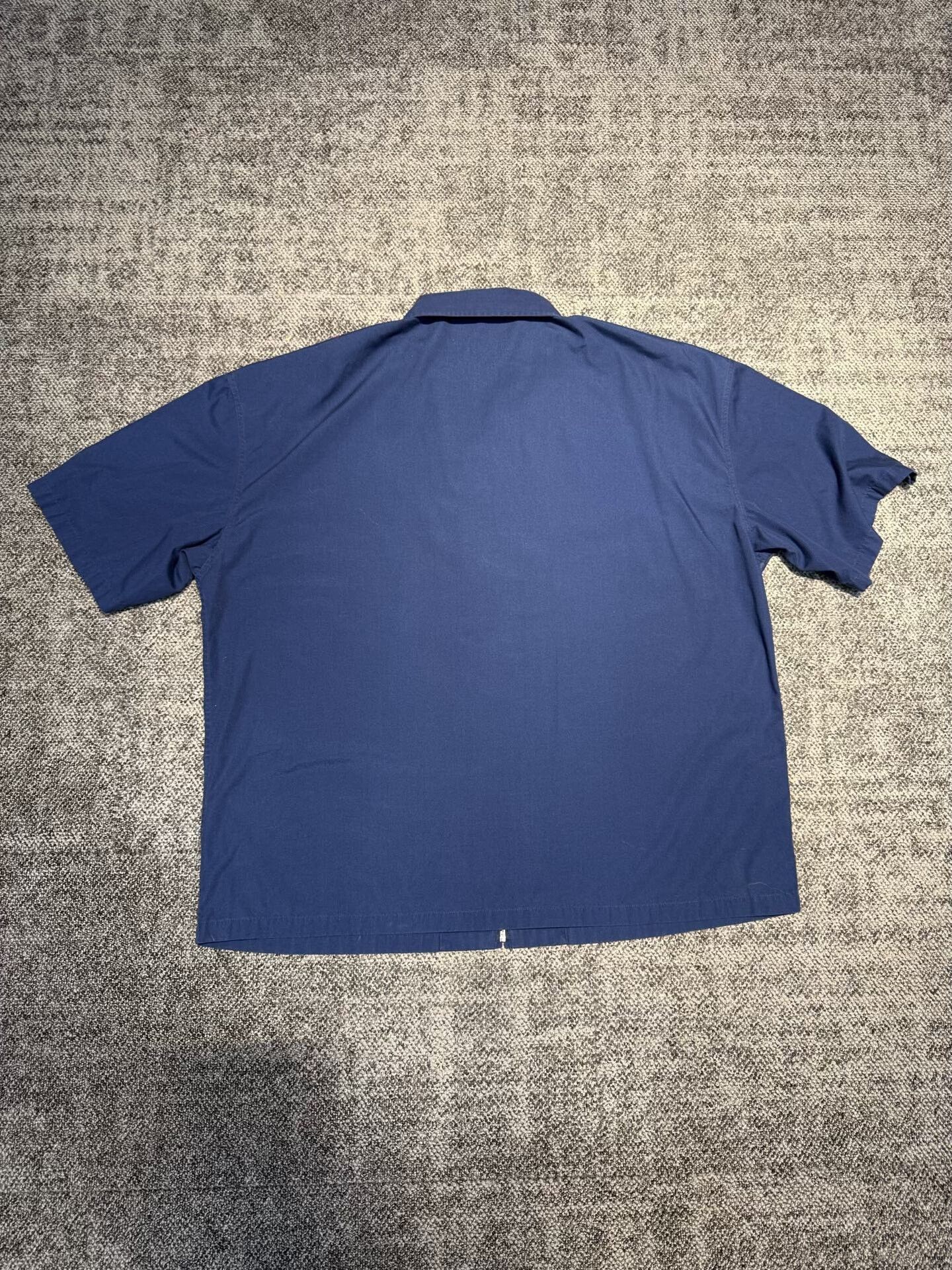 Prada Prada Short-Sleeve Tech Cotton Shirt XL Size US XL / EU 56 / 4 - 2 Thumbnail