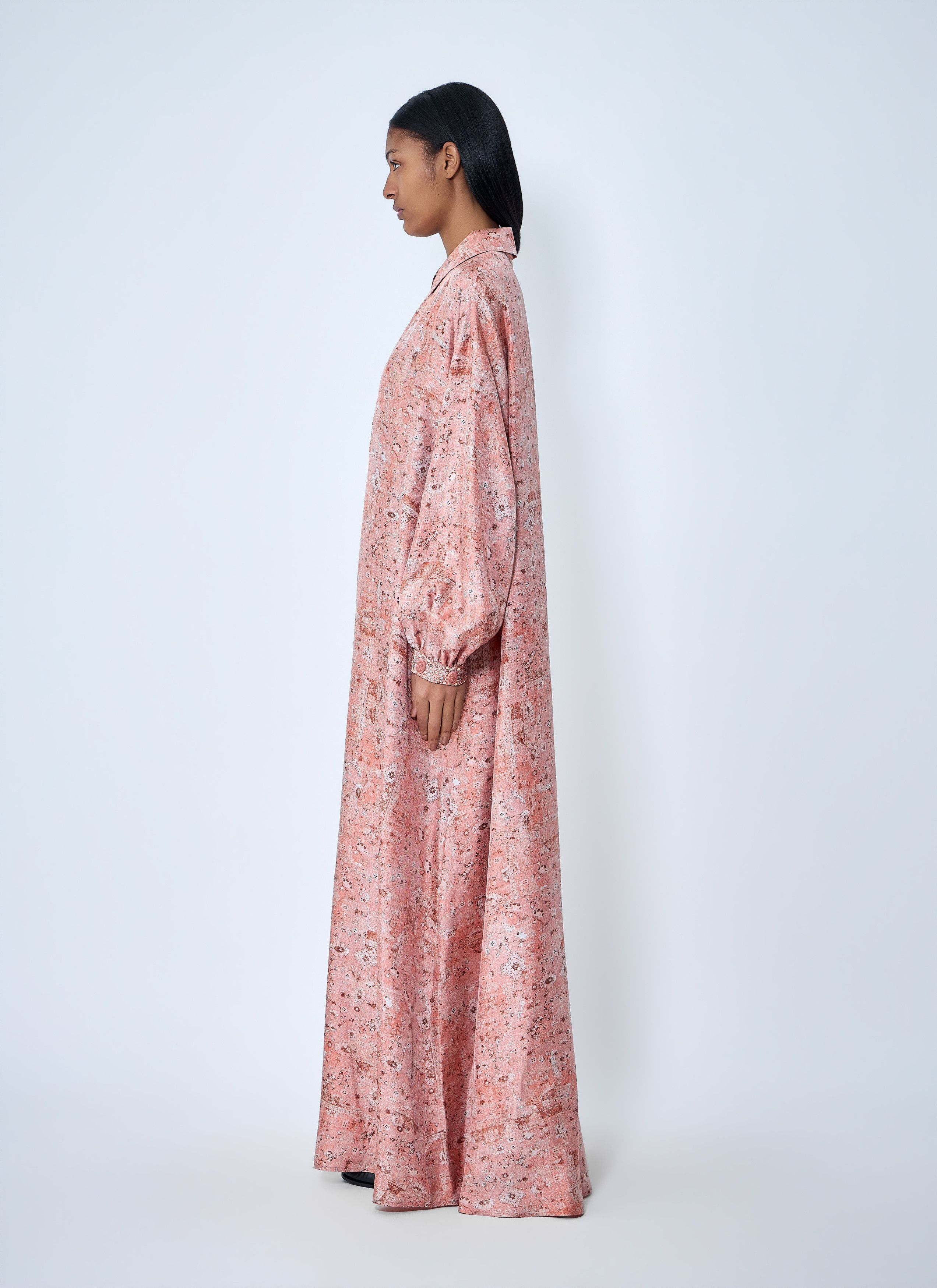 Max Mara Silk Maxi Dress Size M / US 6-8 / IT 42-44 - 3 Thumbnail