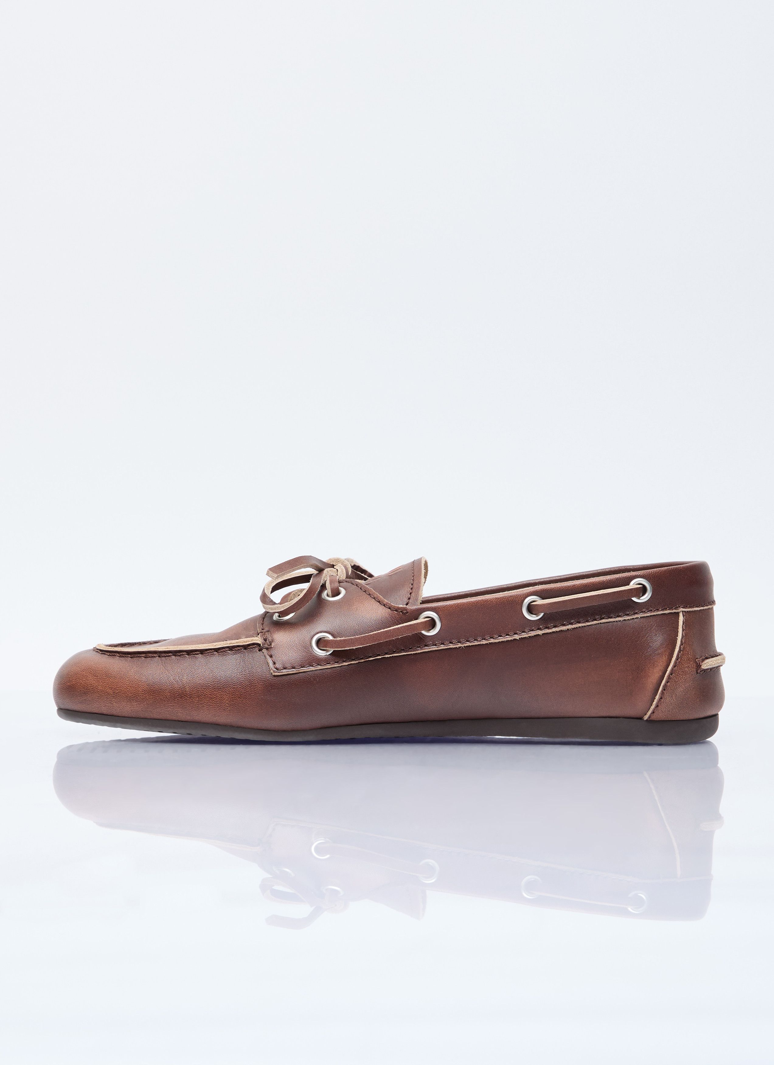 Miu Miu Lace-Up Loafers Size US 10 / IT 40 - 4 Thumbnail