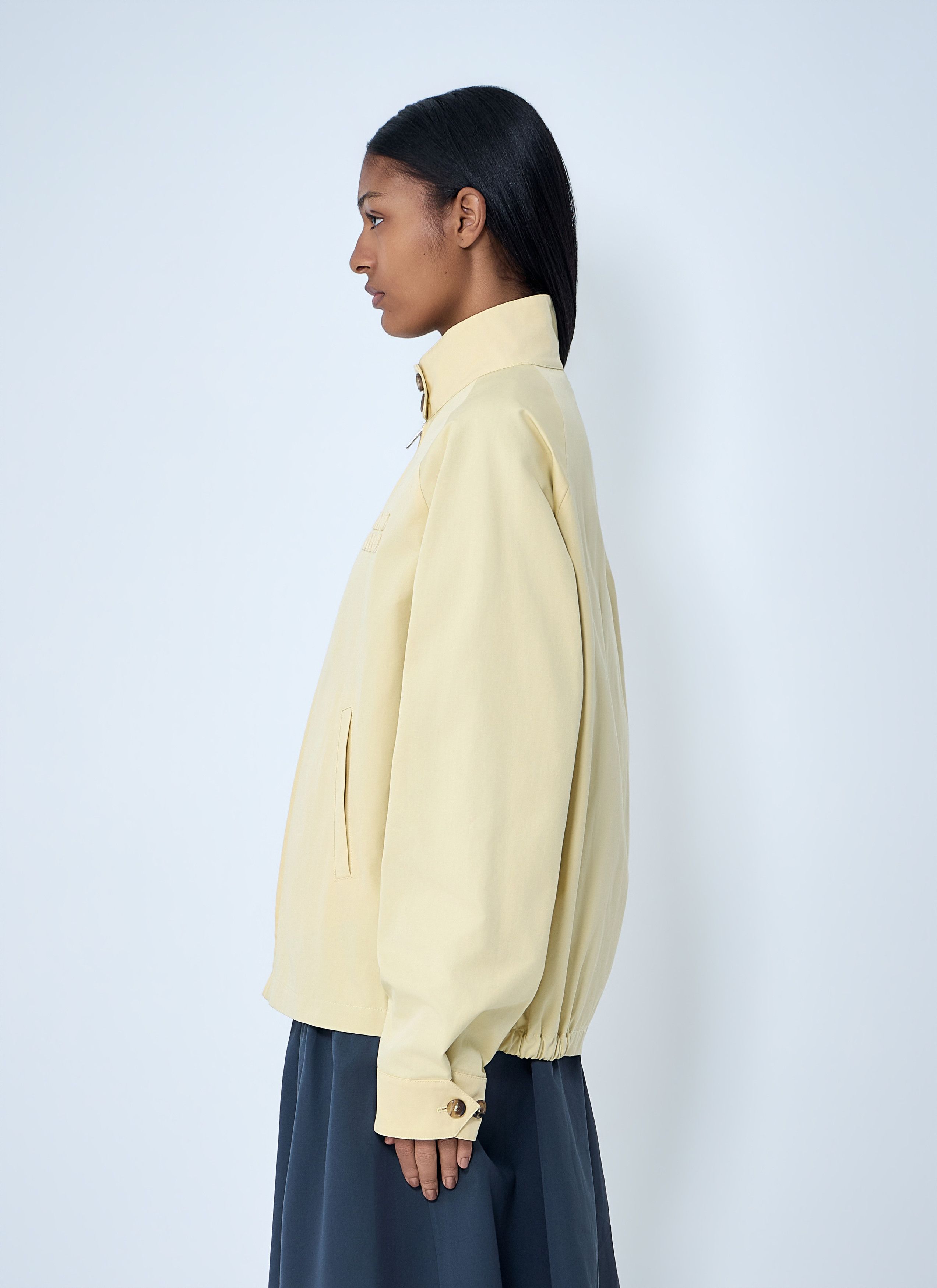 Miu Miu High-Neck Zip Jacket Size M / US 6-8 / IT 42-44 - 3 Thumbnail