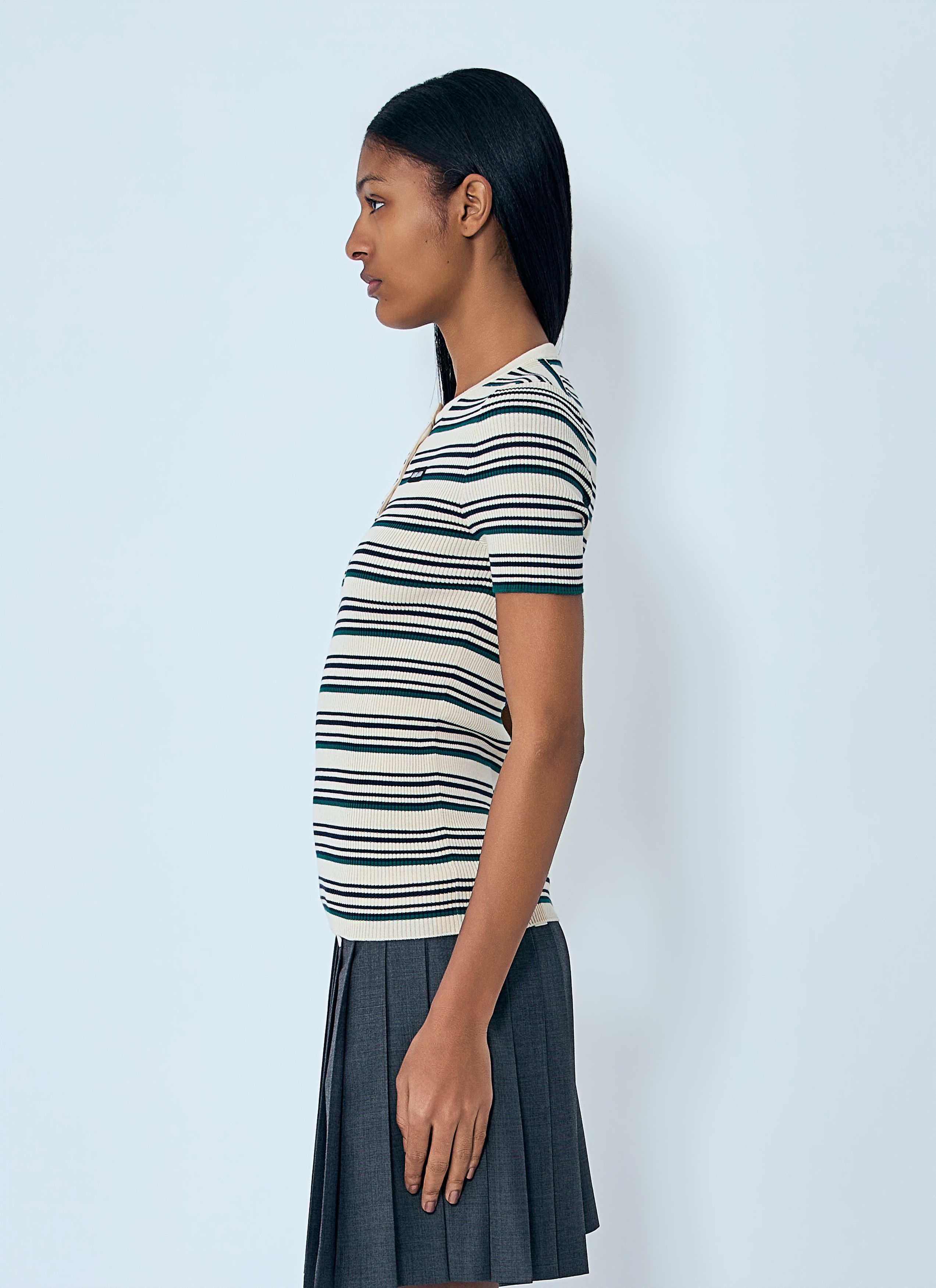 Miu Miu Stripes T-Shirt Size M / US 6-8 / IT 42-44 - 3 Thumbnail