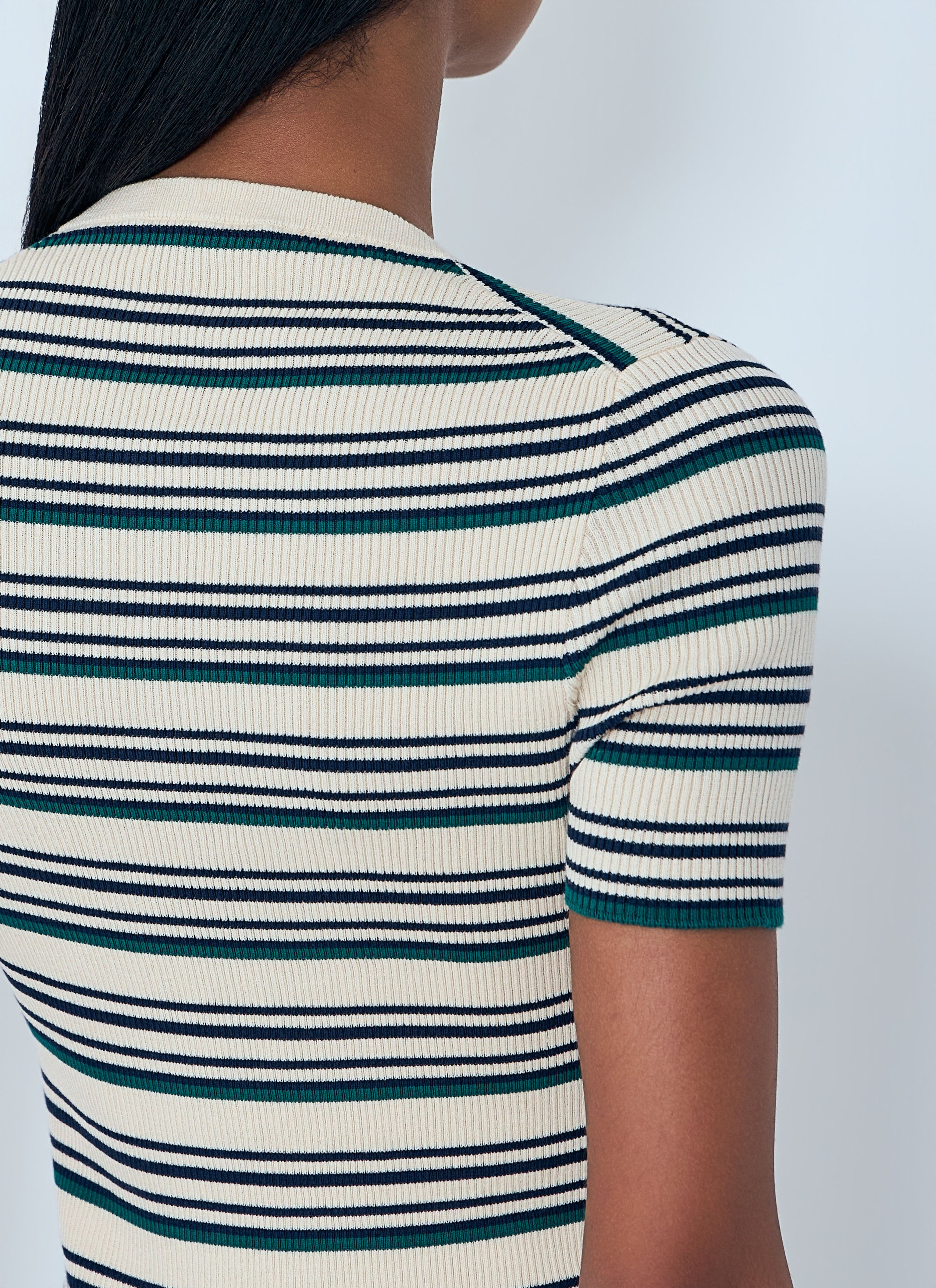 Miu Miu Stripes T-Shirt Size M / US 6-8 / IT 42-44 - 6 Thumbnail