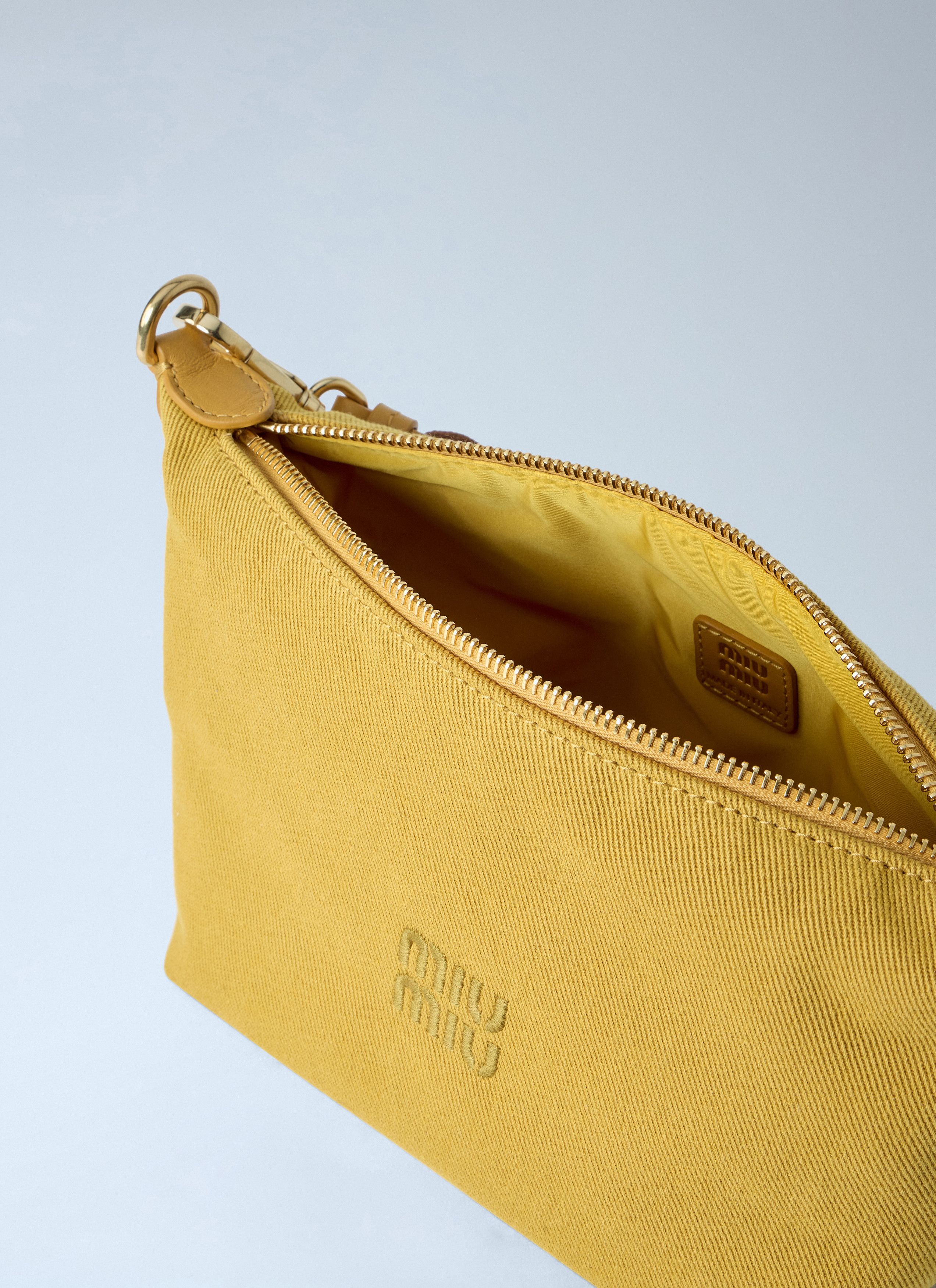 Miu Miu Gabardine Pouch Size ONE SIZE - 5 Thumbnail