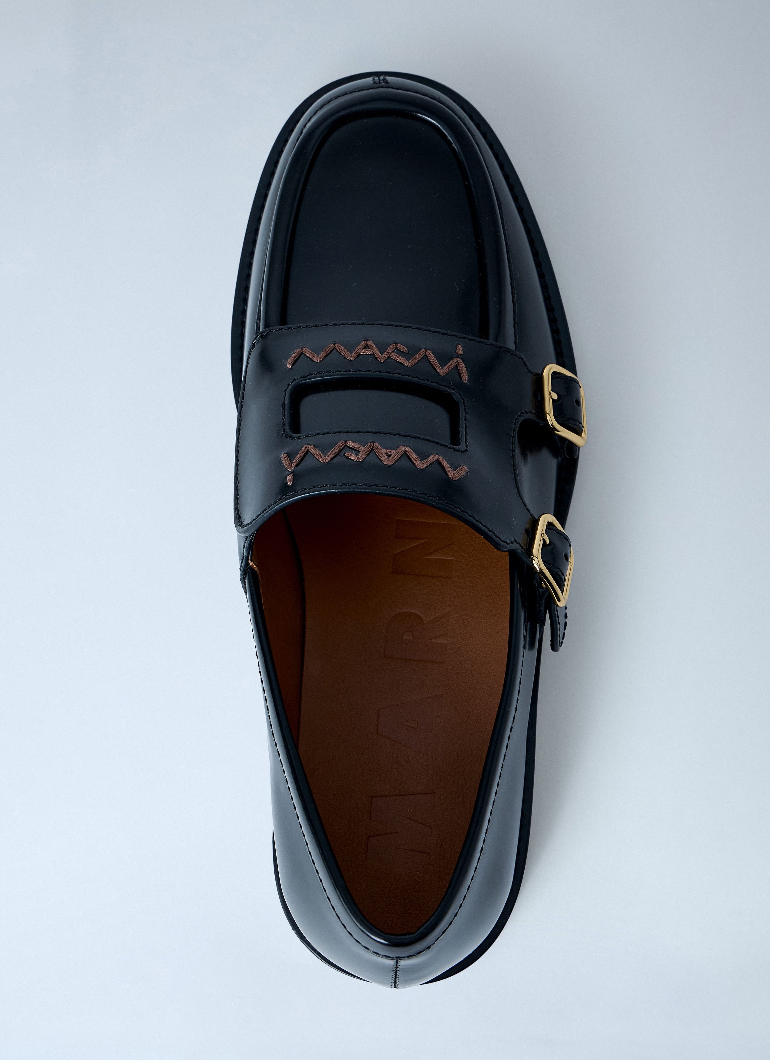Marni Double Monk Strap Loafers Size US 9 / IT 39 - 6 Thumbnail