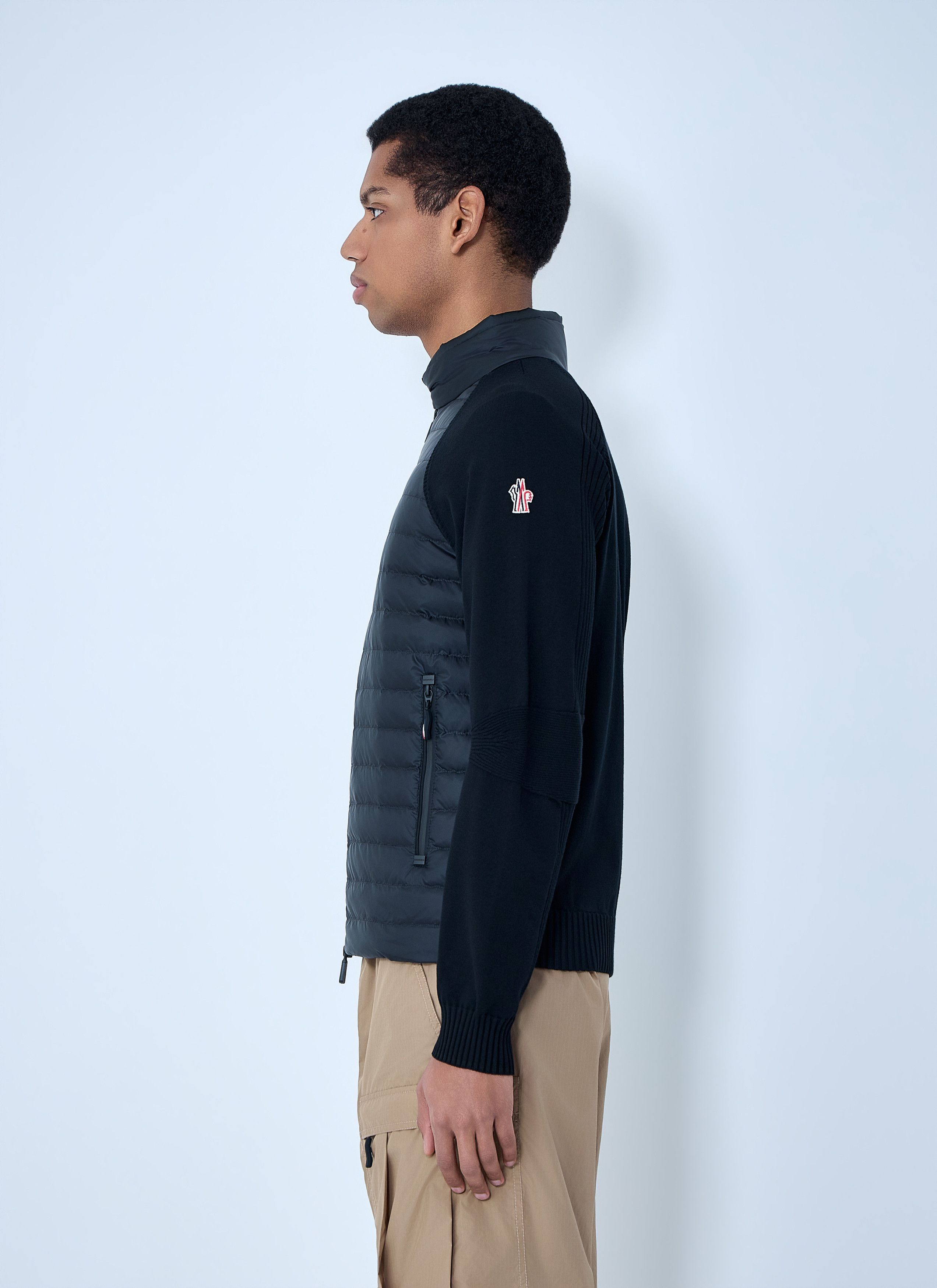 Moncler Grenoble Logo Motif Cardigan Size US L / EU 52-54 / 3 - 3 Thumbnail