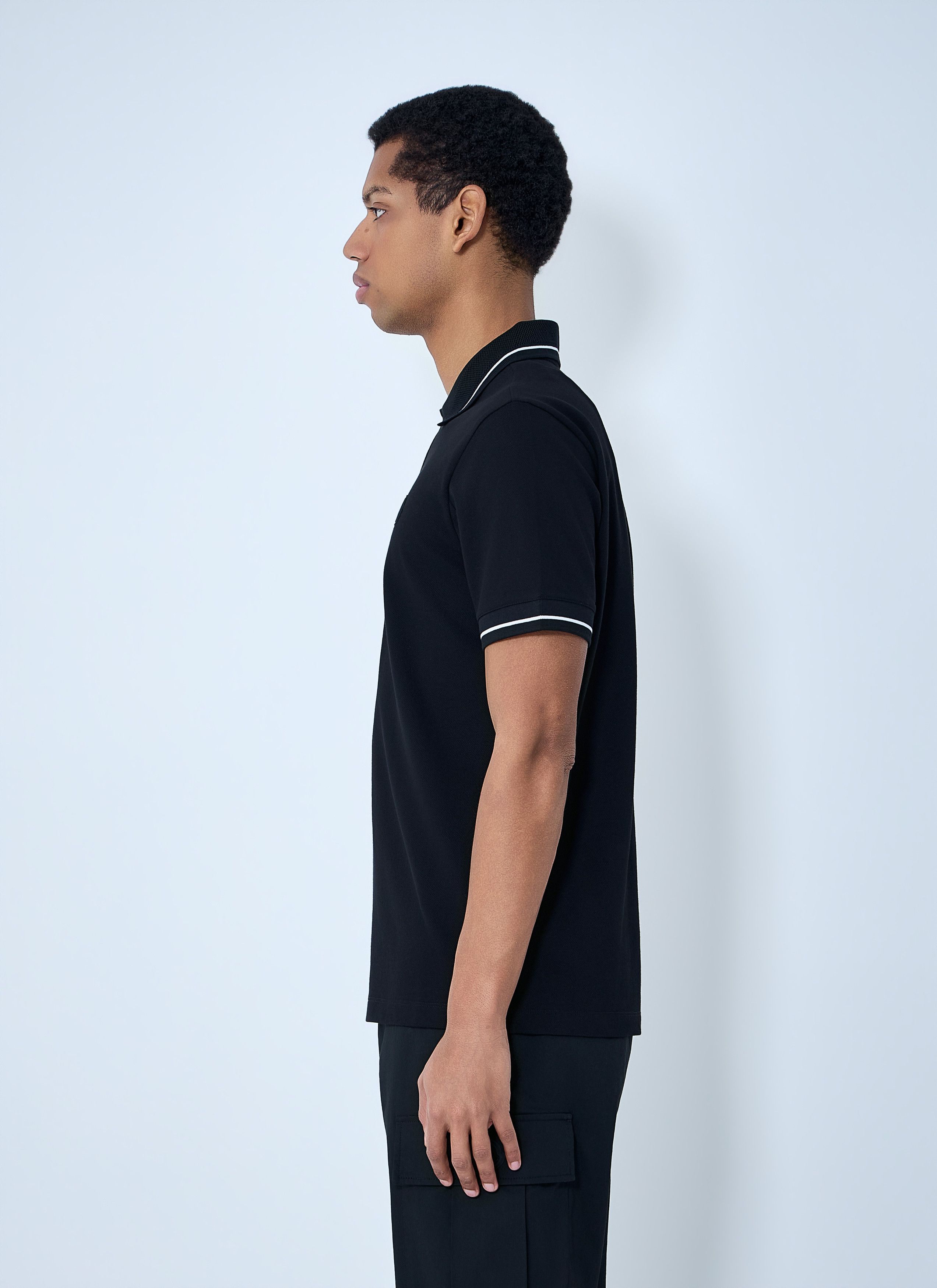 Moncler Logo Motif Polo Shirt Size US L / EU 52-54 / 3 - 3 Thumbnail