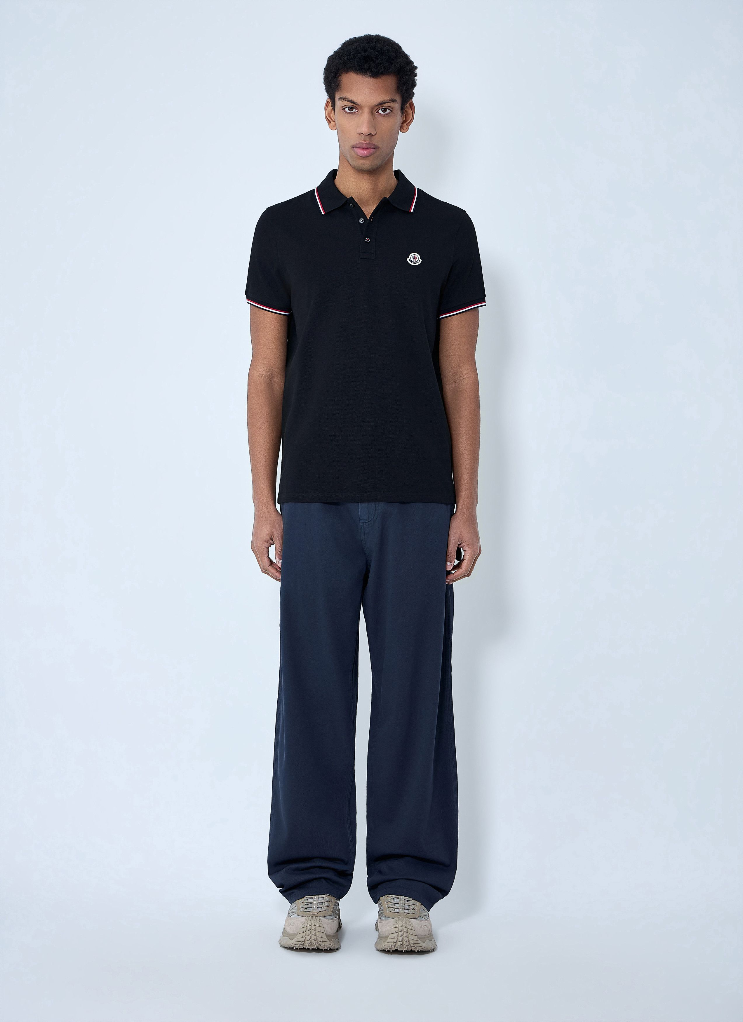 Moncler Logo Patch Polo Shirt Size US M / EU 48-50 / 2 - 2 Thumbnail