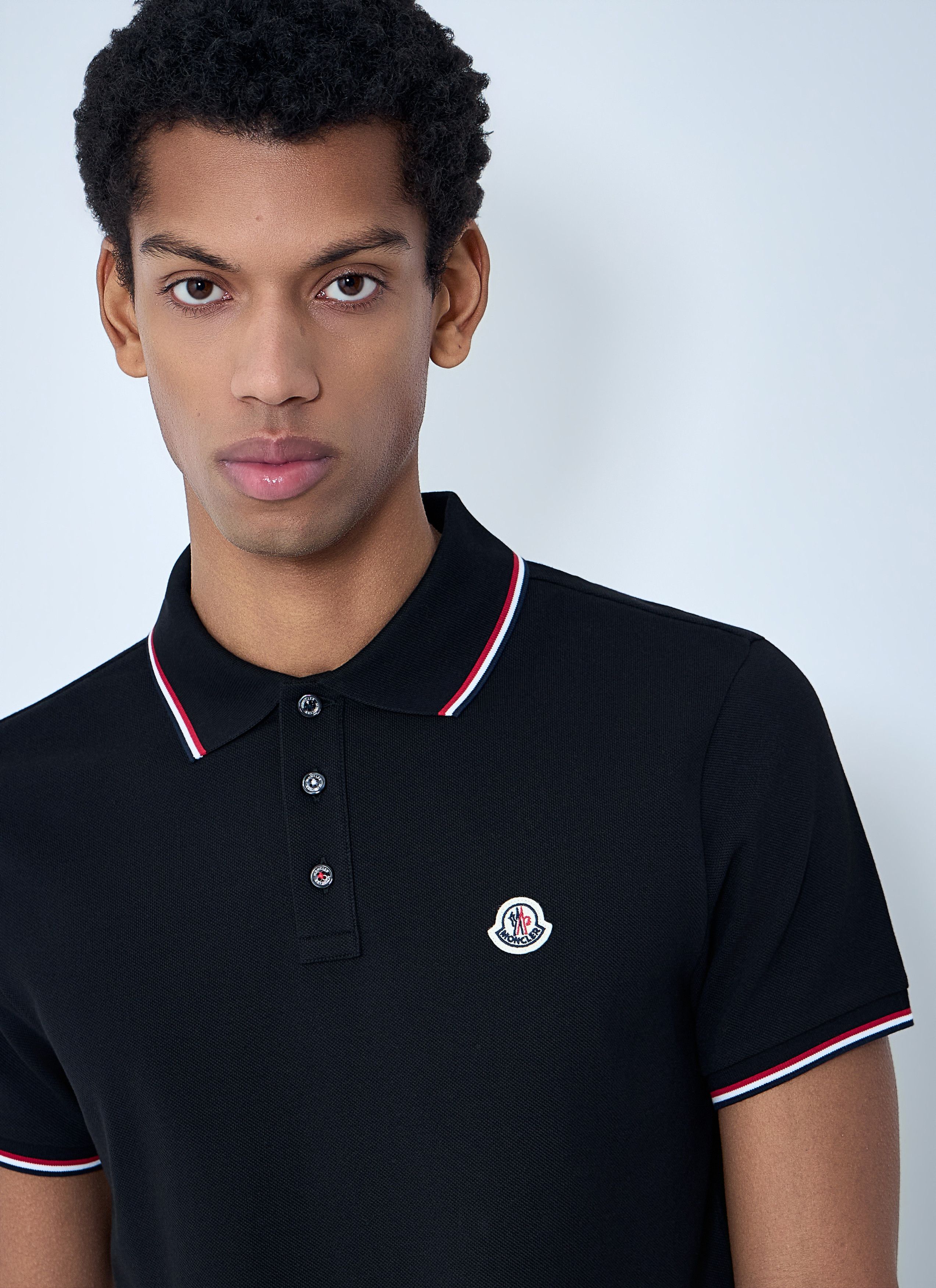 Moncler Logo Patch Polo Shirt Size US M / EU 48-50 / 2 - 5 Thumbnail
