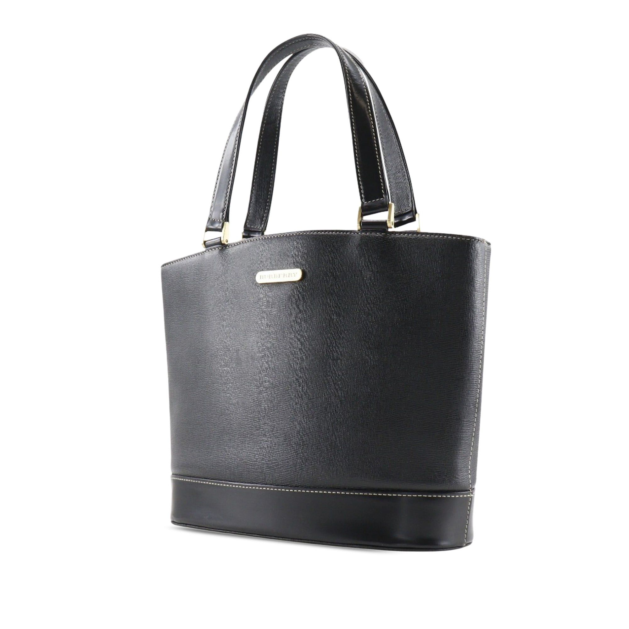 Burberry Leather Tote Size ONE SIZE - 2 Thumbnail