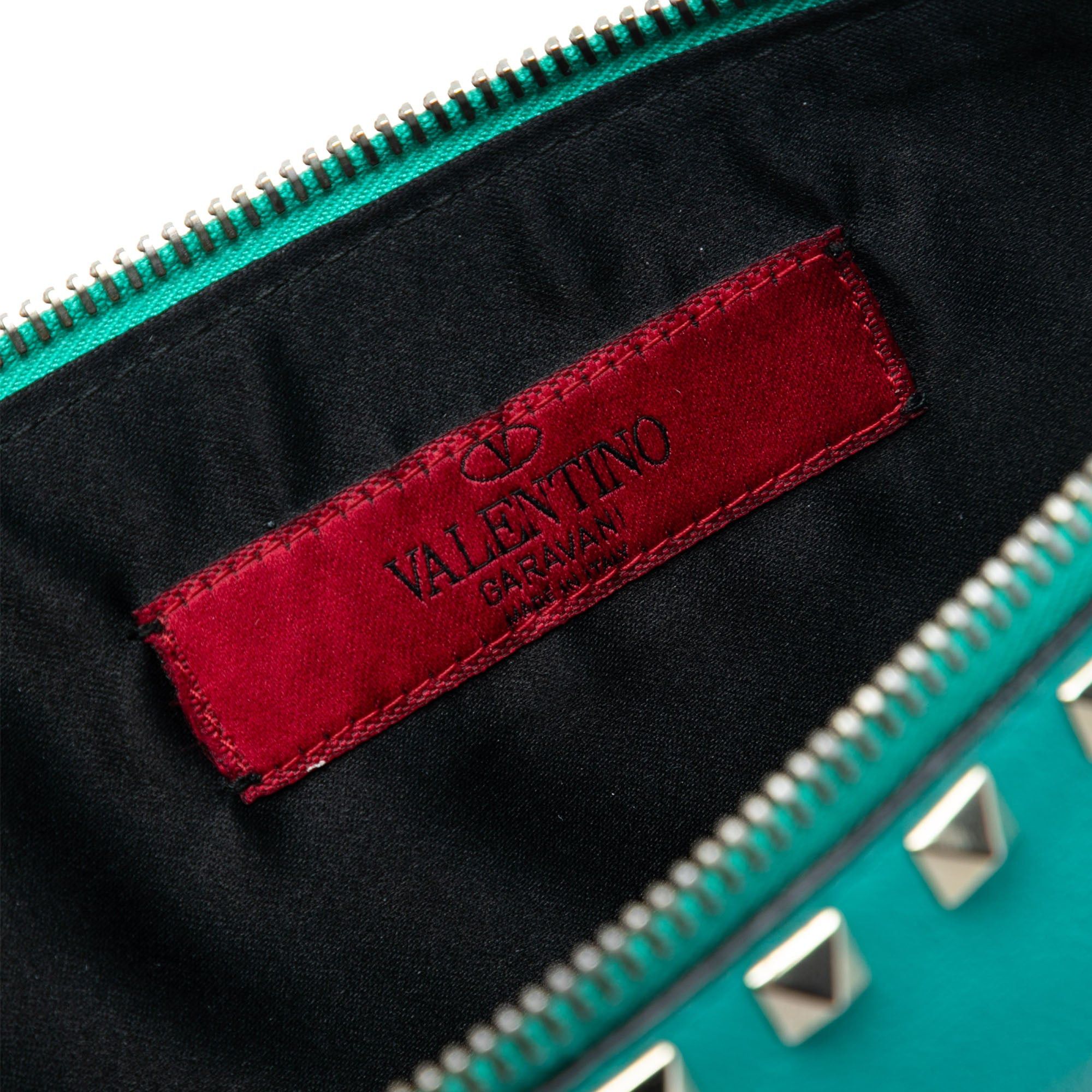 Valentino Leather Rockstud Clutch Size ONE SIZE - 5 Thumbnail