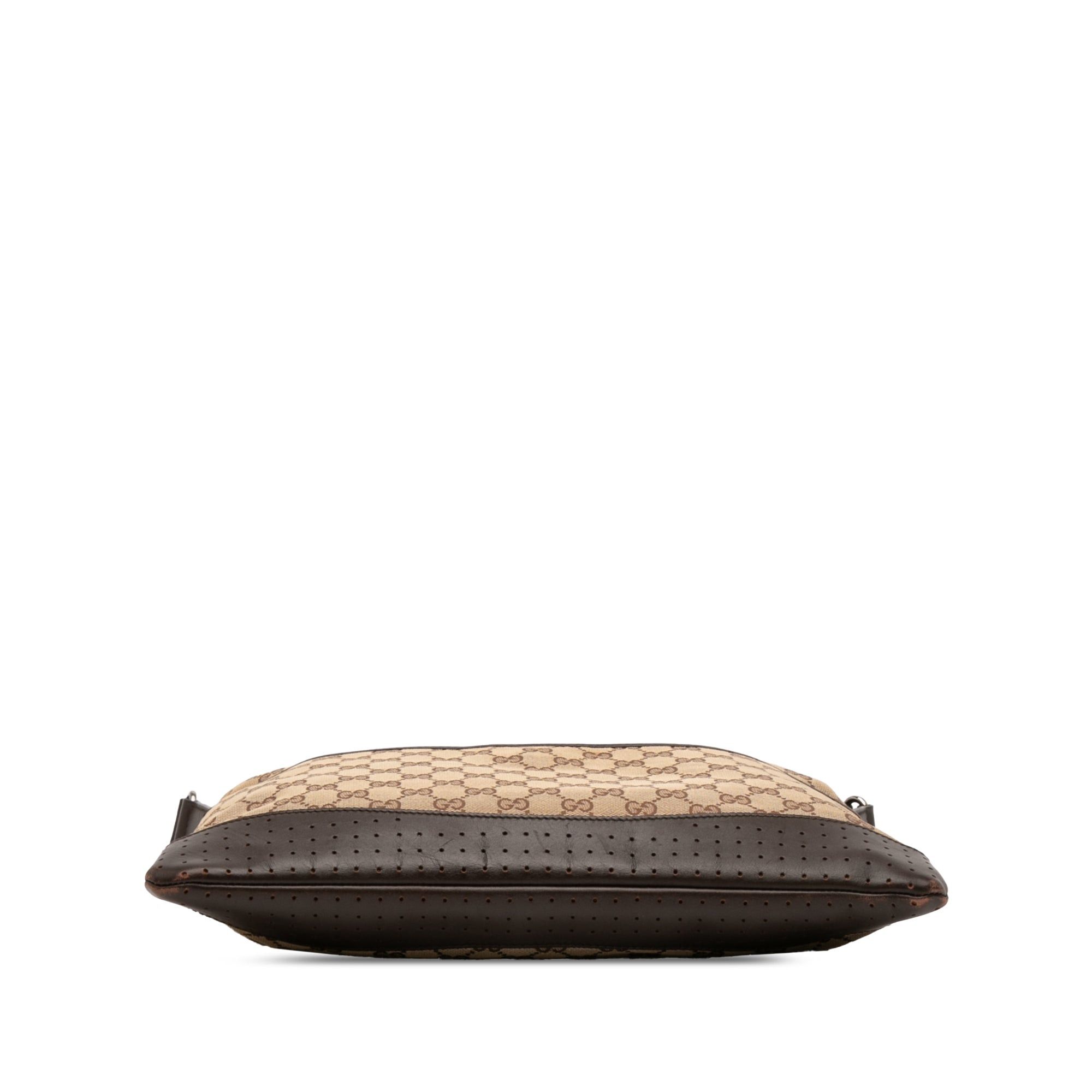 Gucci GG Canvas Perforated Crossbody Size ONE SIZE - 3 Thumbnail