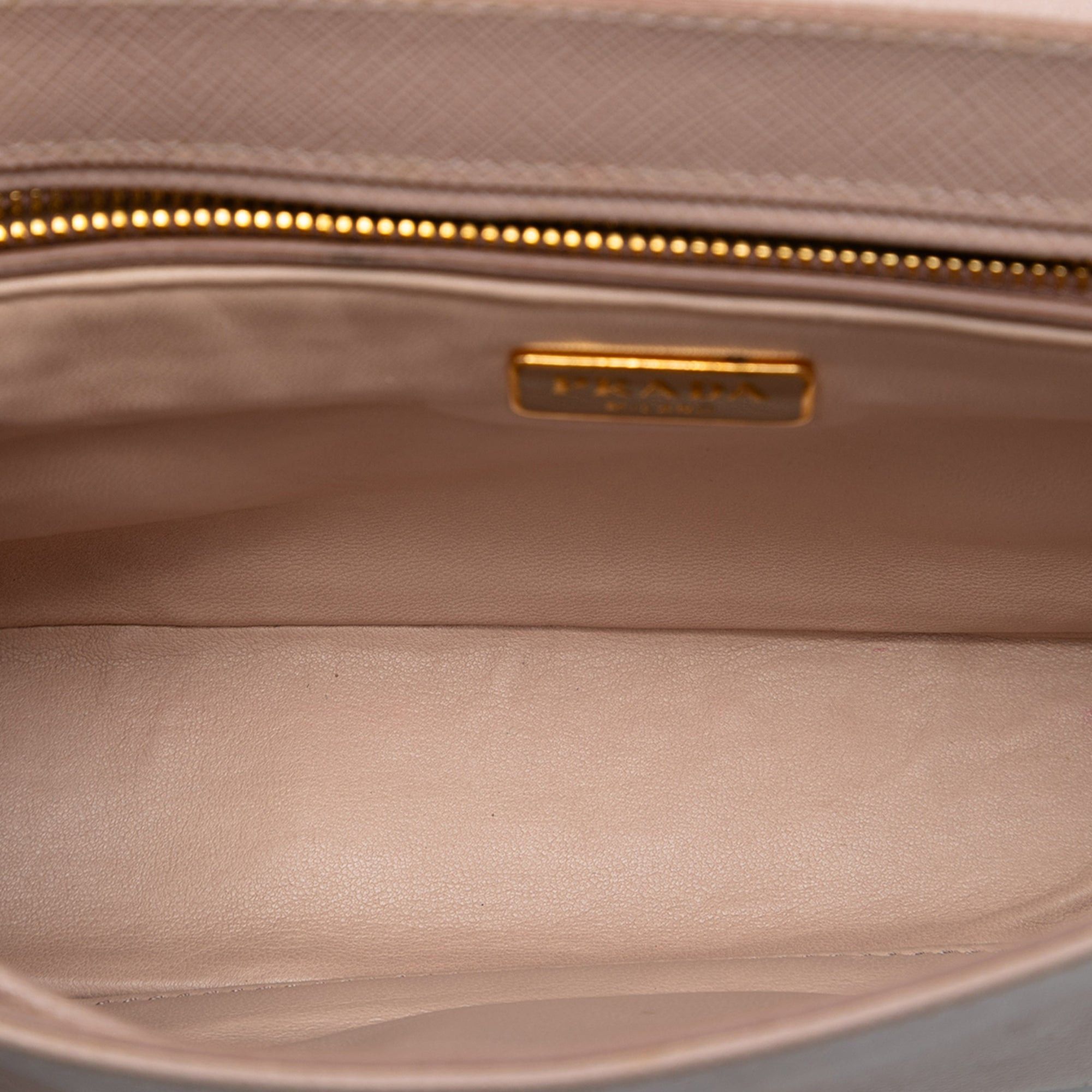 Prada Saffiano Sound Lock Satchel Size ONE SIZE - 4 Thumbnail