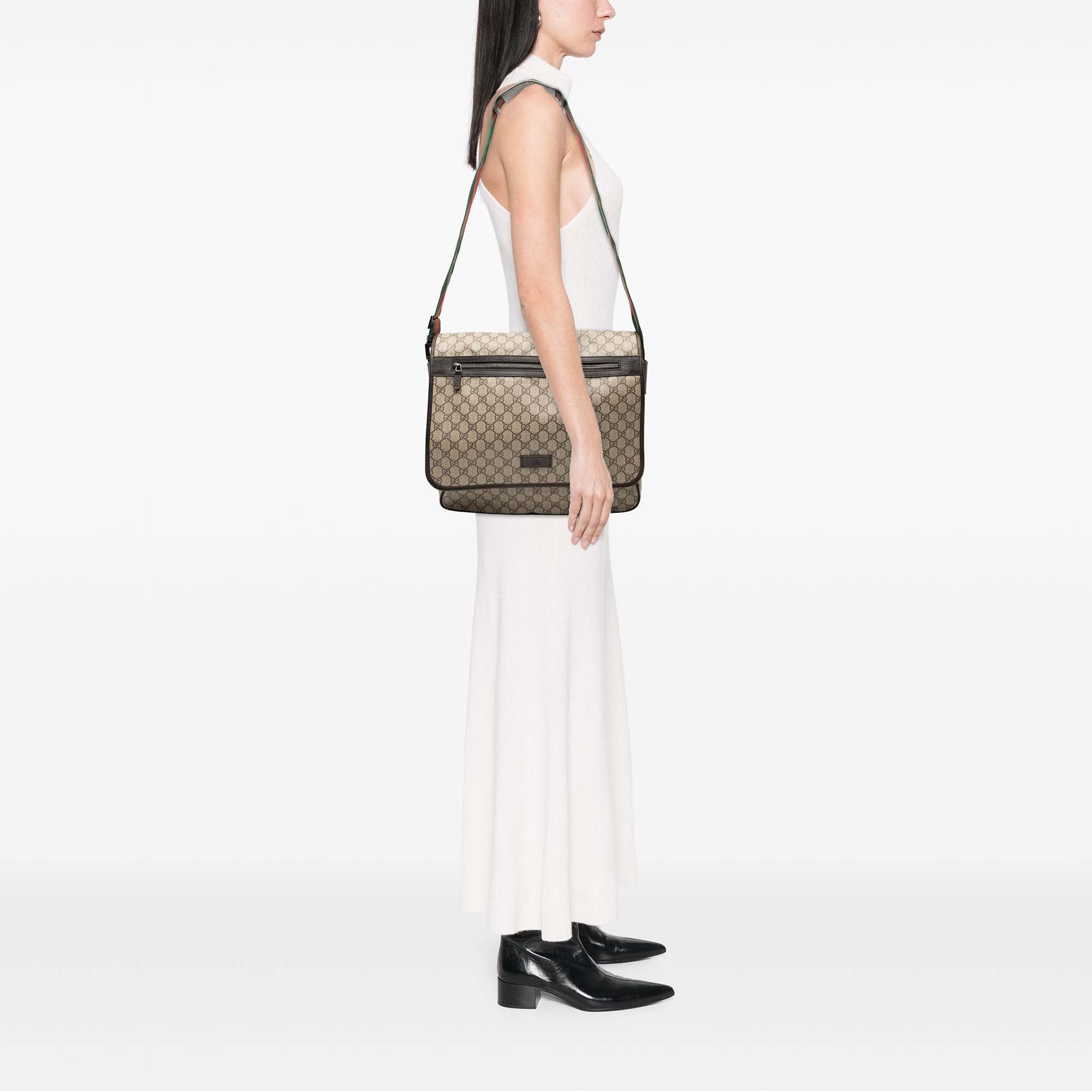 Gucci GG Supreme Web Crossbody Size ONE SIZE - 7 Thumbnail
