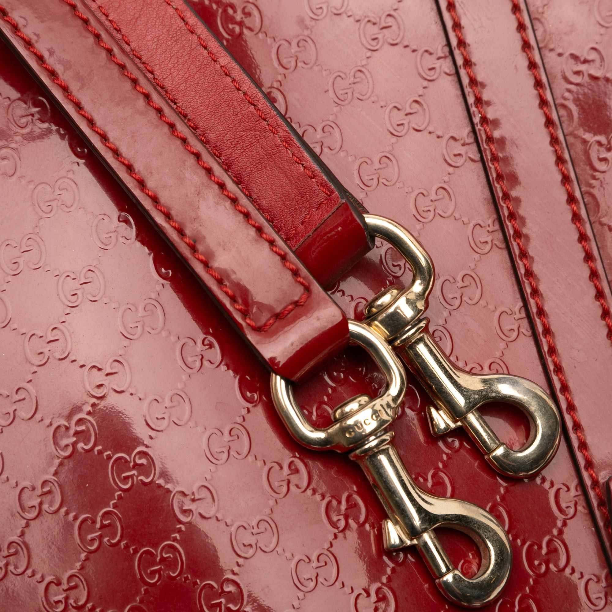 Gucci Medium Microguccissima Patent Nice Dome Satchel Size ONE SIZE - 10 Thumbnail
