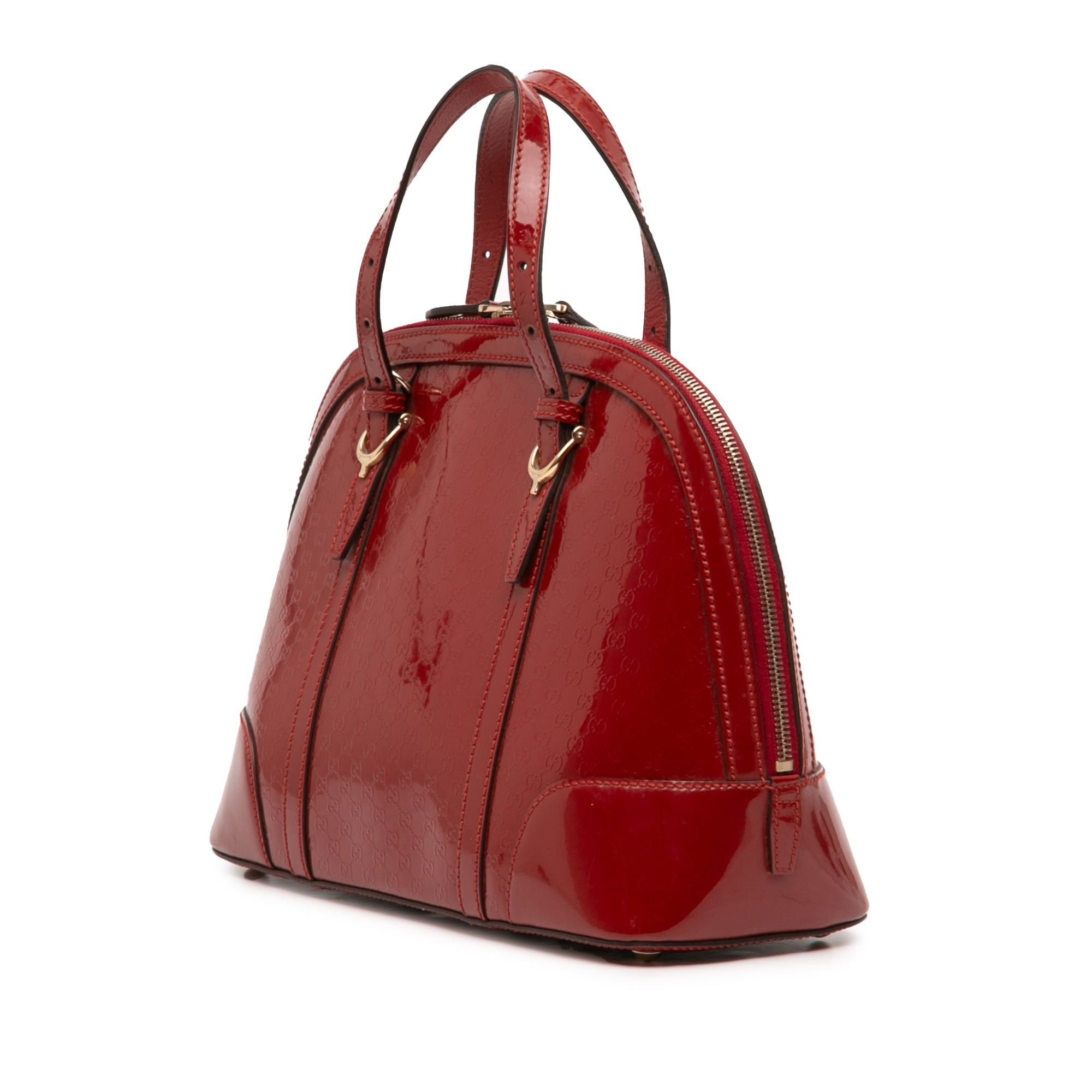 Gucci Medium Microguccissima Patent Nice Dome Satchel Size ONE SIZE - 2 Thumbnail