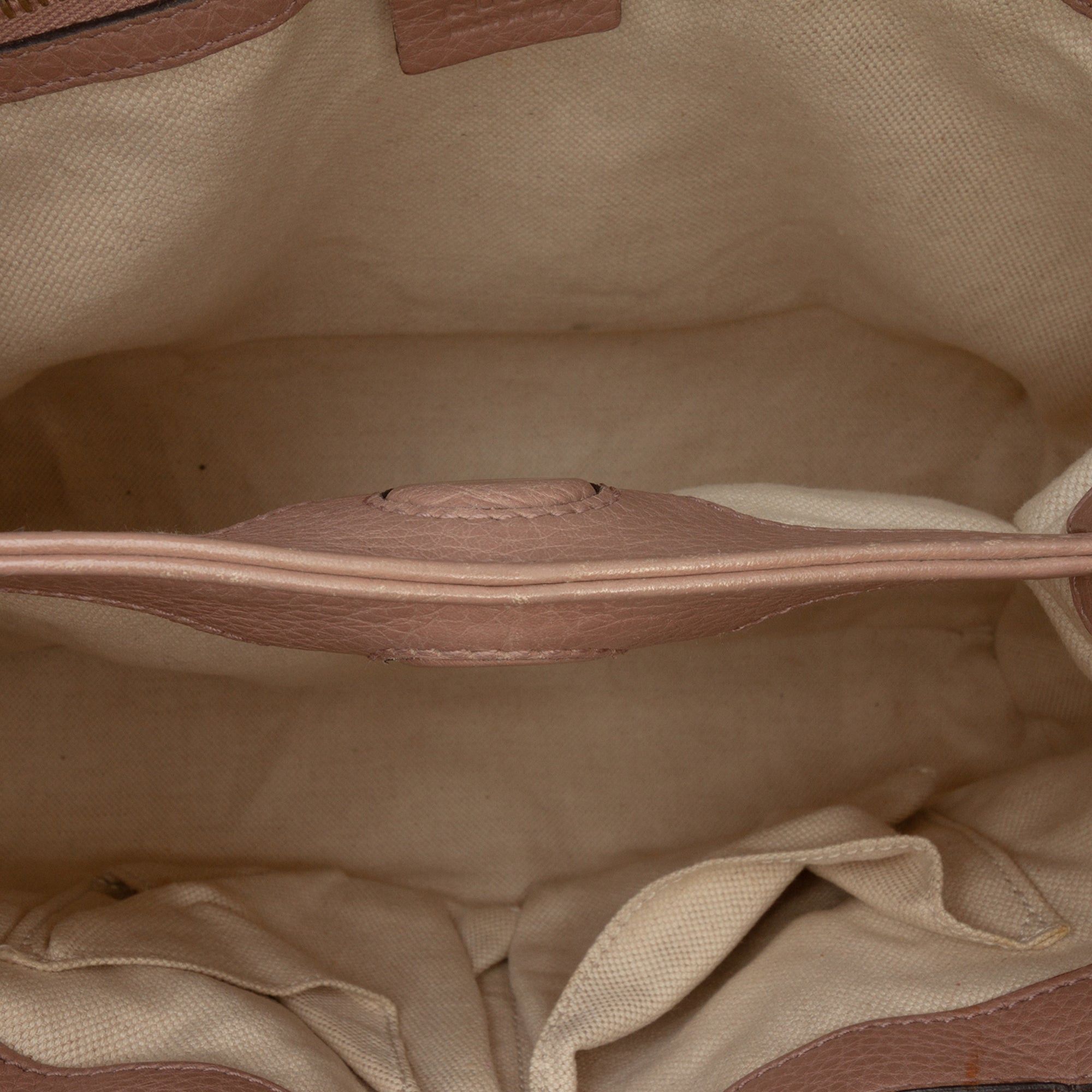 Gucci Small Calfskin Bamboo Shopper Satchel Size ONE SIZE - 4 Thumbnail