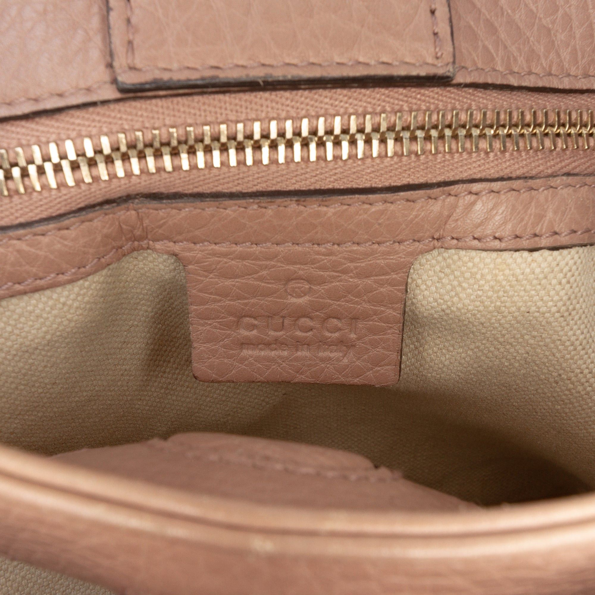 Gucci Small Calfskin Bamboo Shopper Satchel Size ONE SIZE - 5 Thumbnail