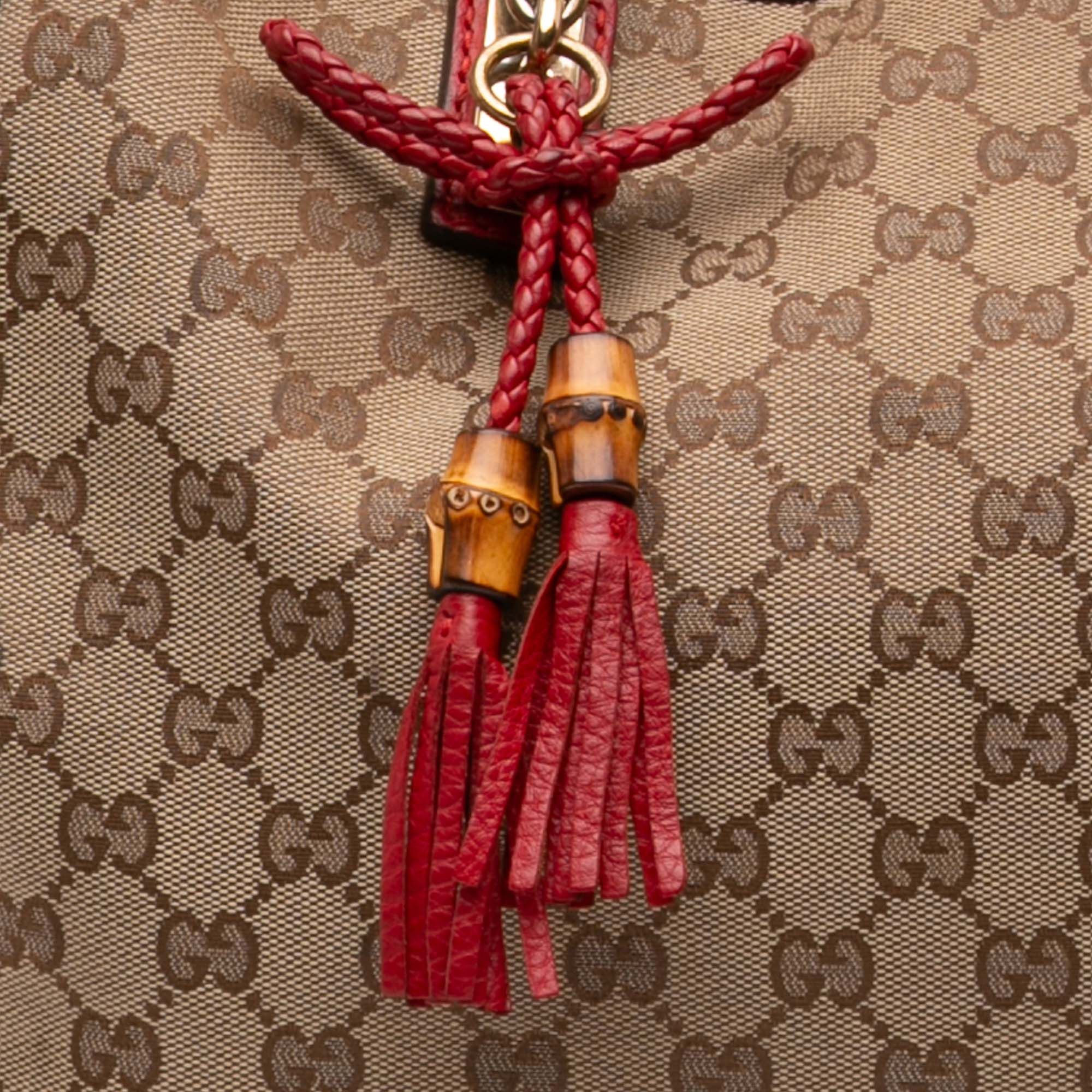 Gucci Medium GG Canvas Bella Tote Size ONE SIZE - 8 Thumbnail