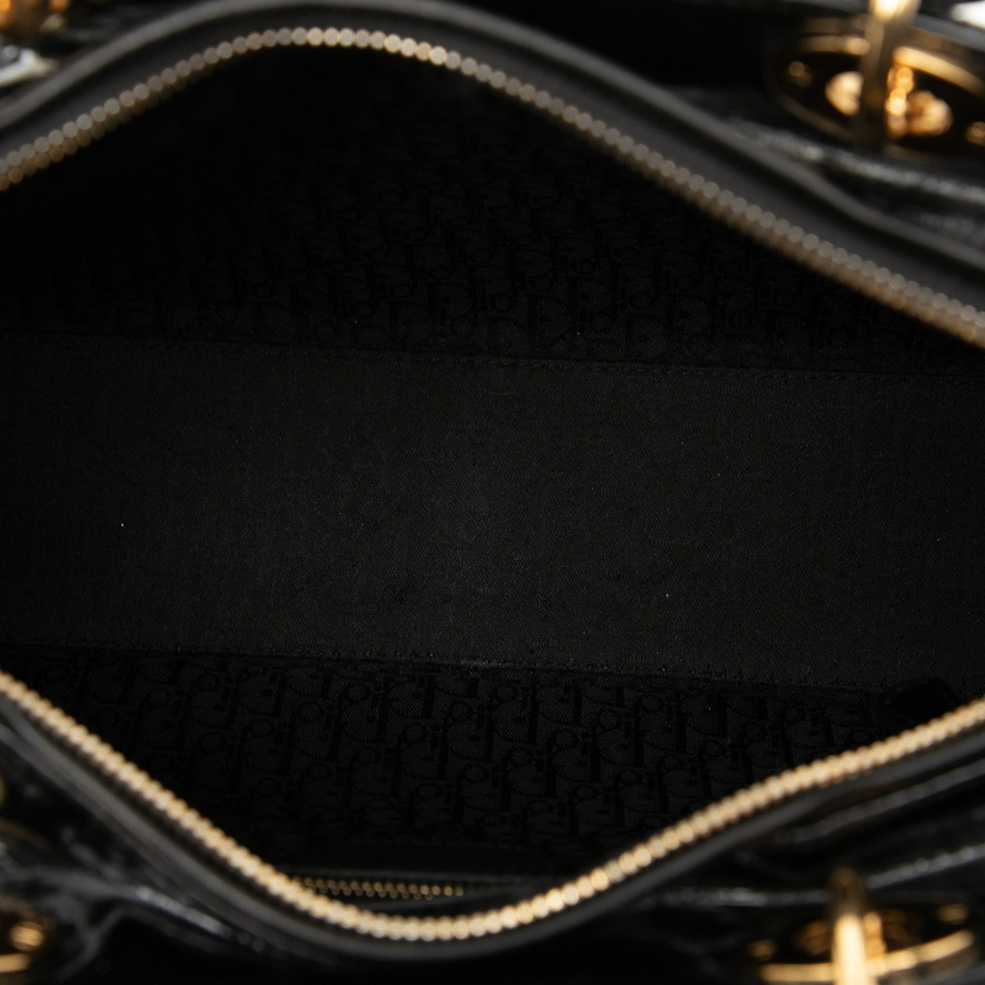 Dior Large Patent Cannage Lady Dior Size ONE SIZE - 4 Thumbnail