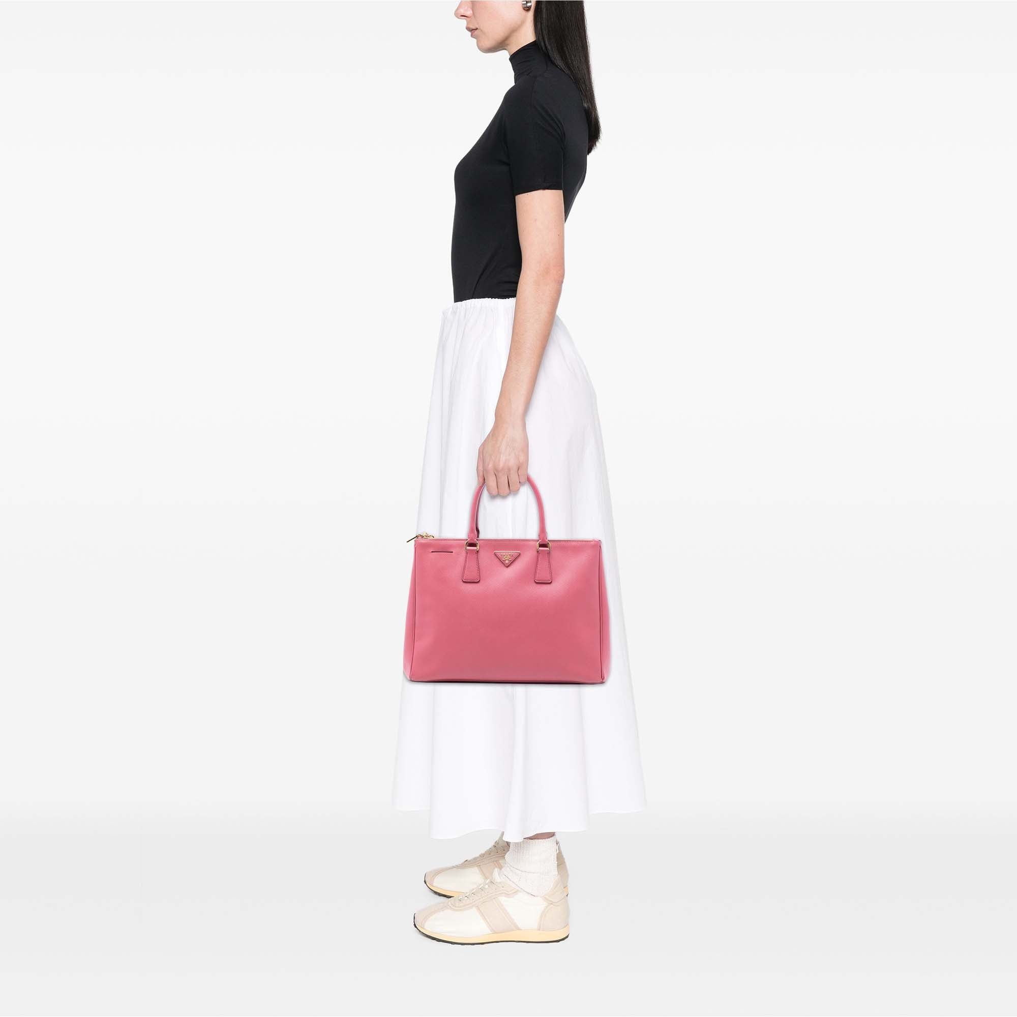 Prada Medium Saffiano Lux Galleria Double Zip Tote Size ONE SIZE - 6 Thumbnail