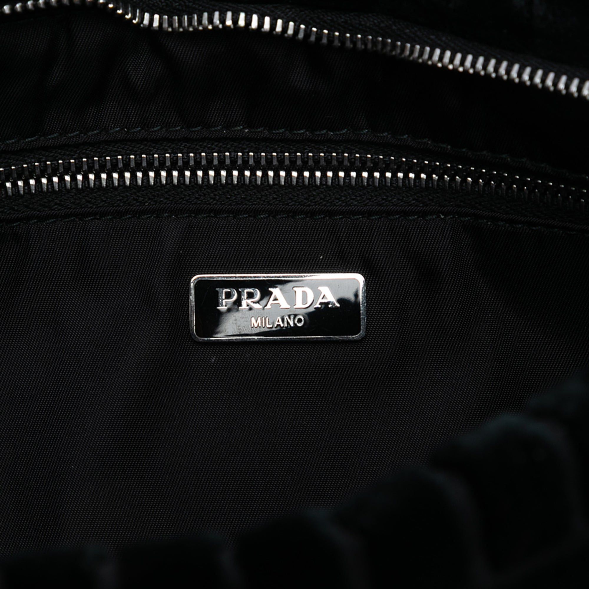 Prada Ricamo Velluto Pochette Crossbody Size ONE SIZE - 5 Thumbnail