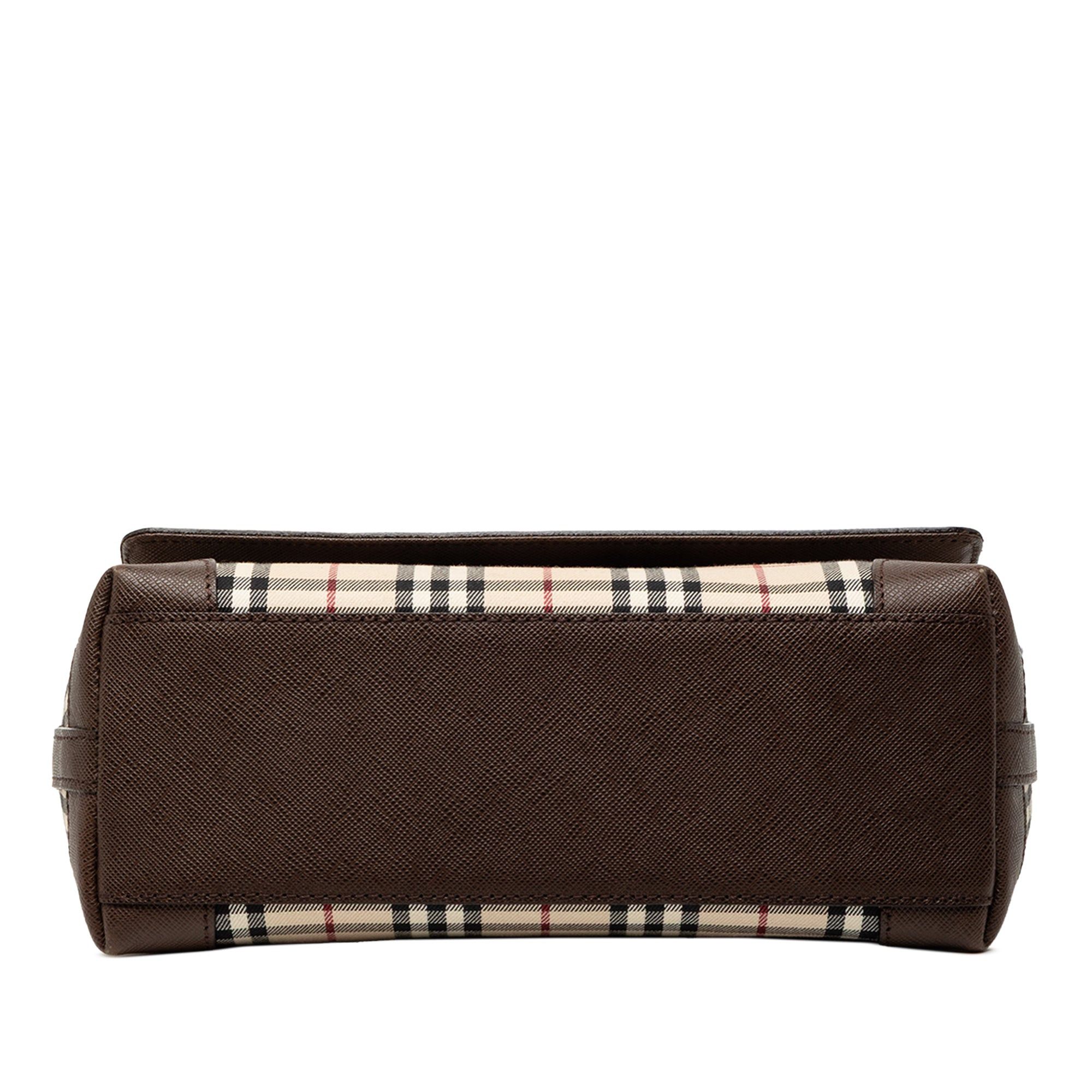 Burberry House Check Canvas Flap Crossbody Size ONE SIZE - 3 Thumbnail