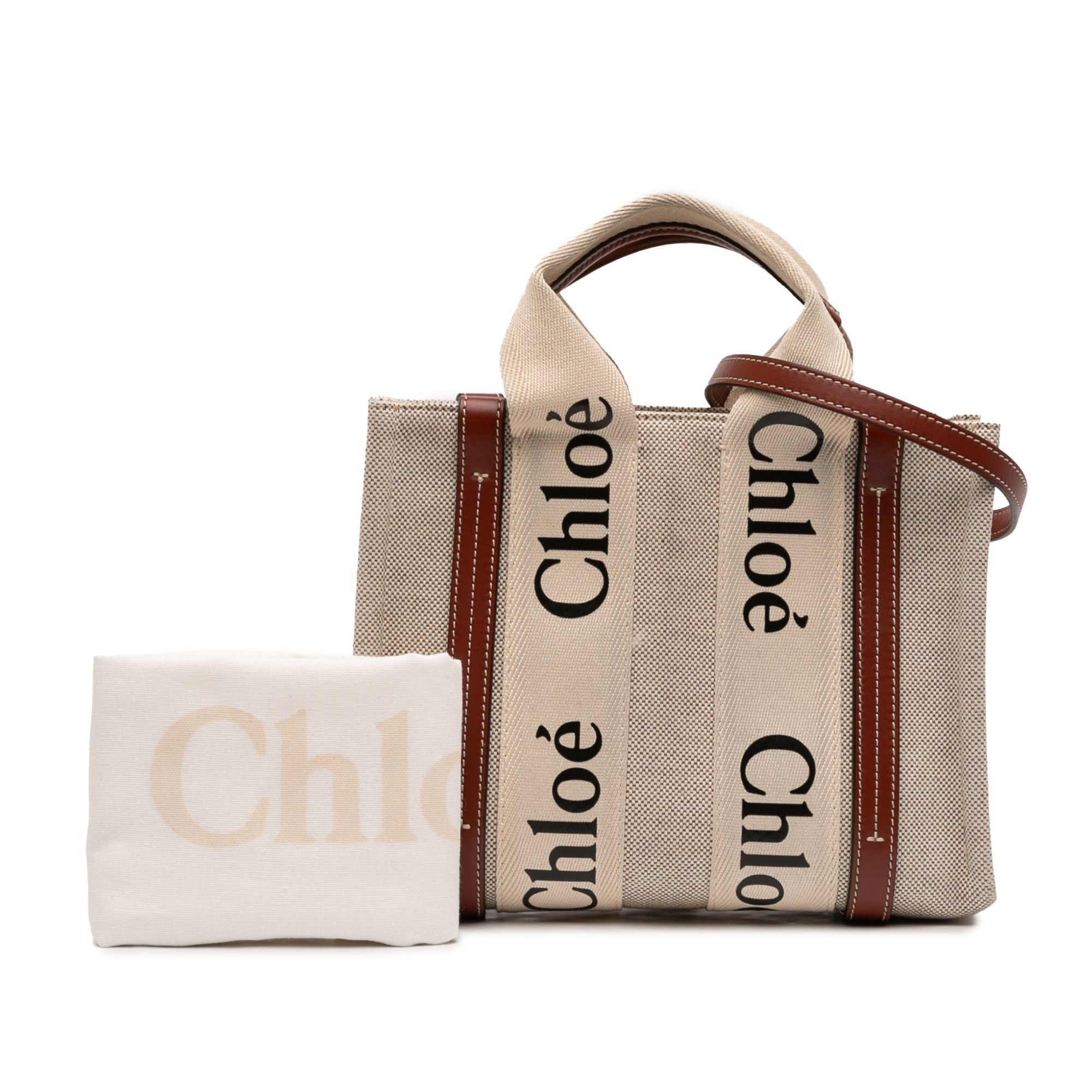Chloe Small Canvas Woody Satchel Size ONE SIZE - 11 Thumbnail