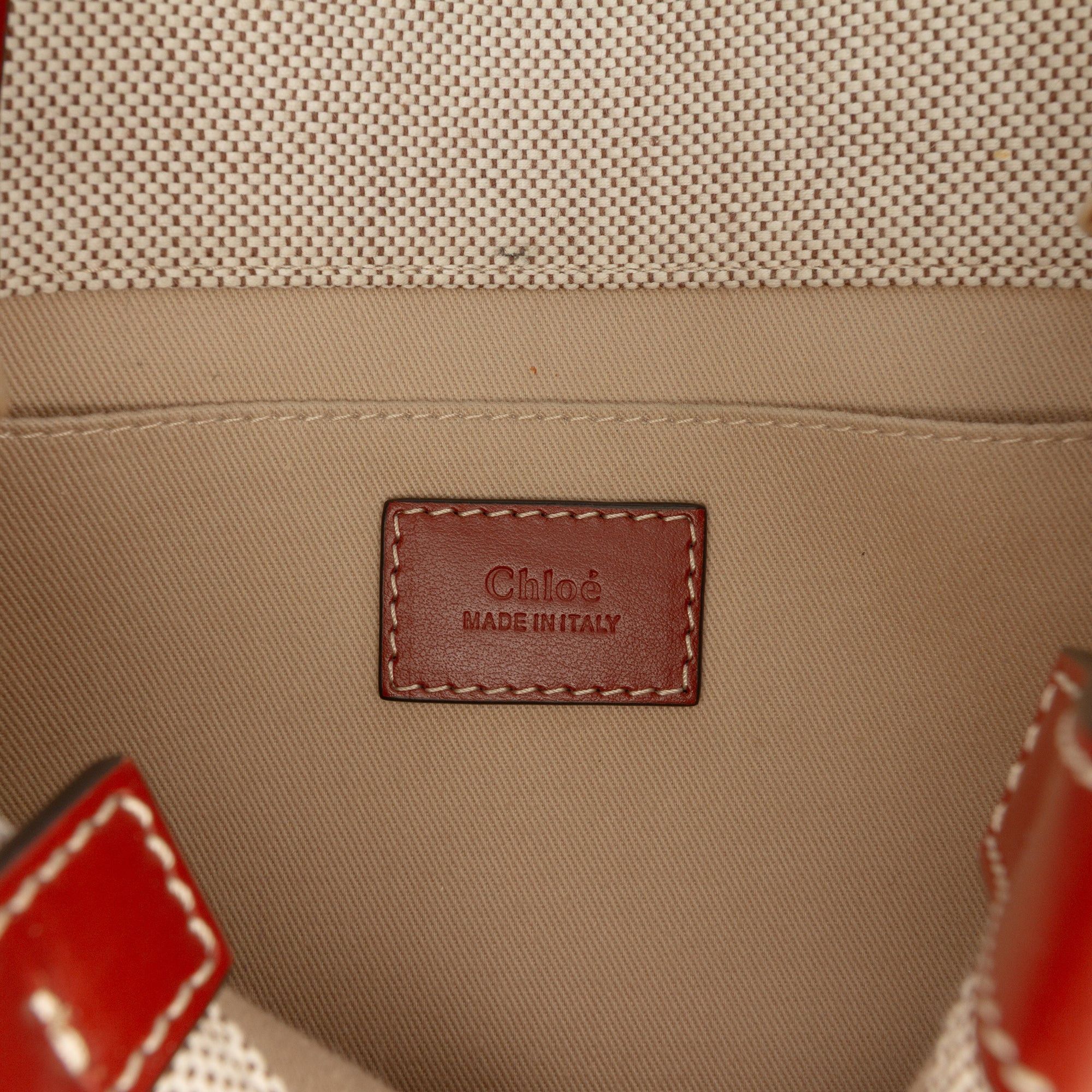 Chloe Small Canvas Woody Satchel Size ONE SIZE - 5 Thumbnail