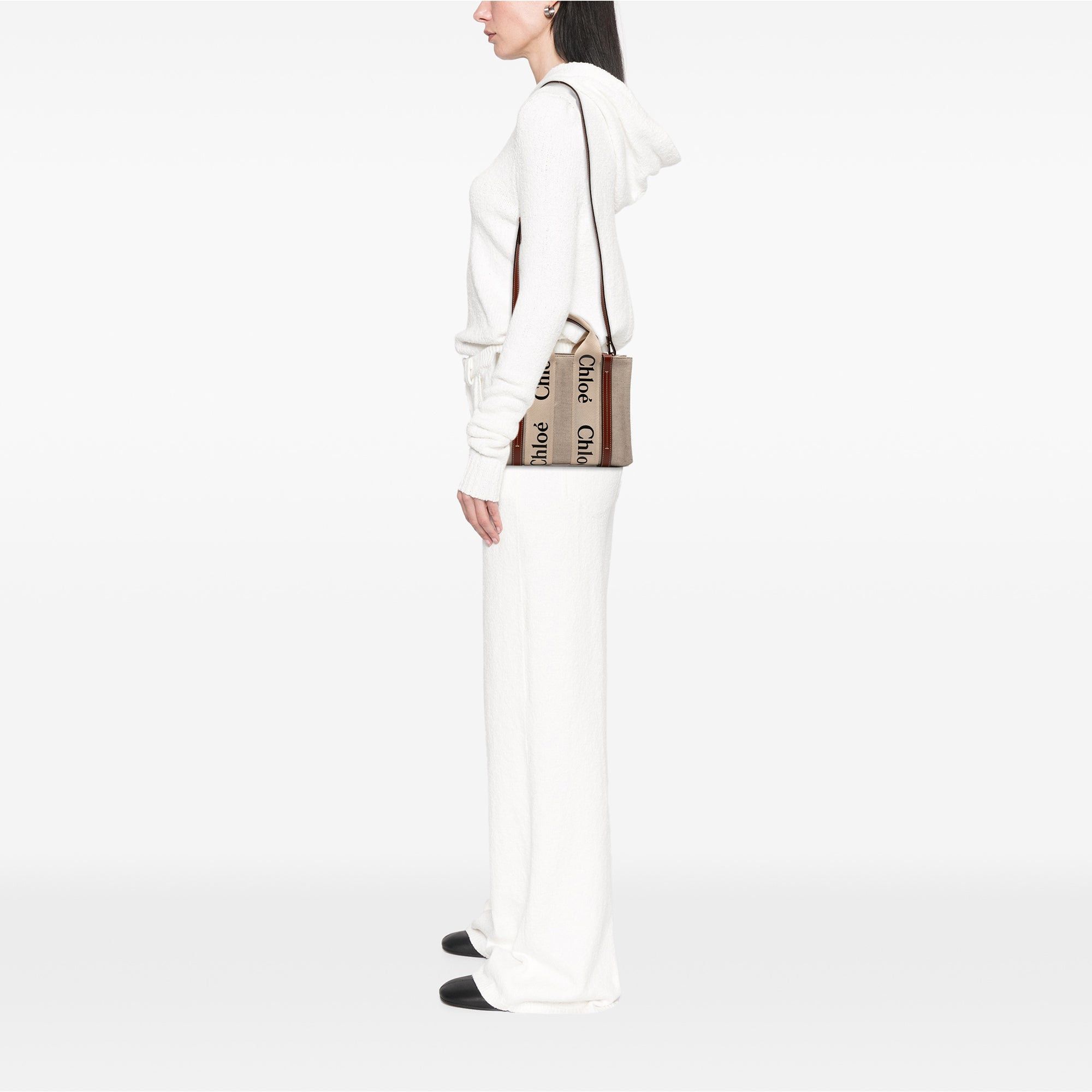 Chloe Small Canvas Woody Satchel Size ONE SIZE - 10 Thumbnail