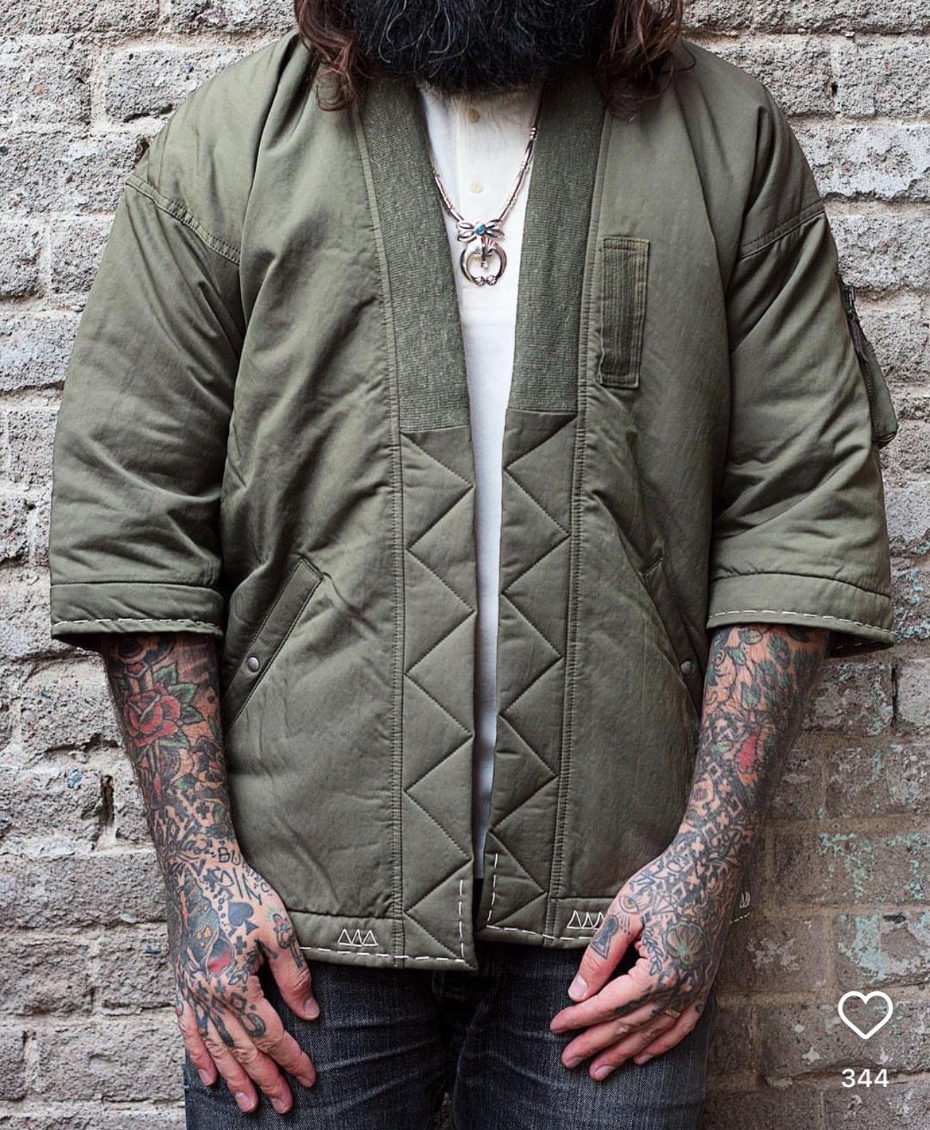 Visvim visvim Sanjuro Kimono Down Jacket Size US L / EU 52-54 / 3 - 2 Thumbnail