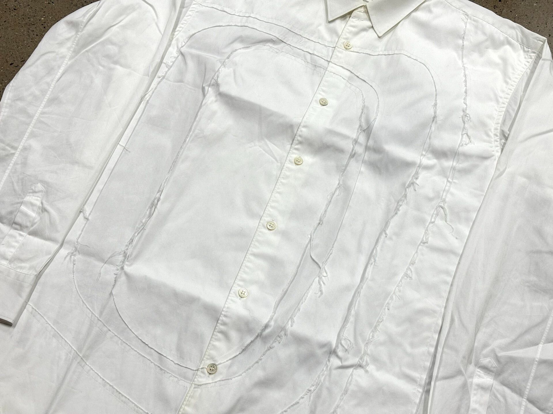 Comme des Garcons CDG Comme Des Garcons Patchwork Shirt Size US L / EU 52-54 / 3 - 4 Thumbnail