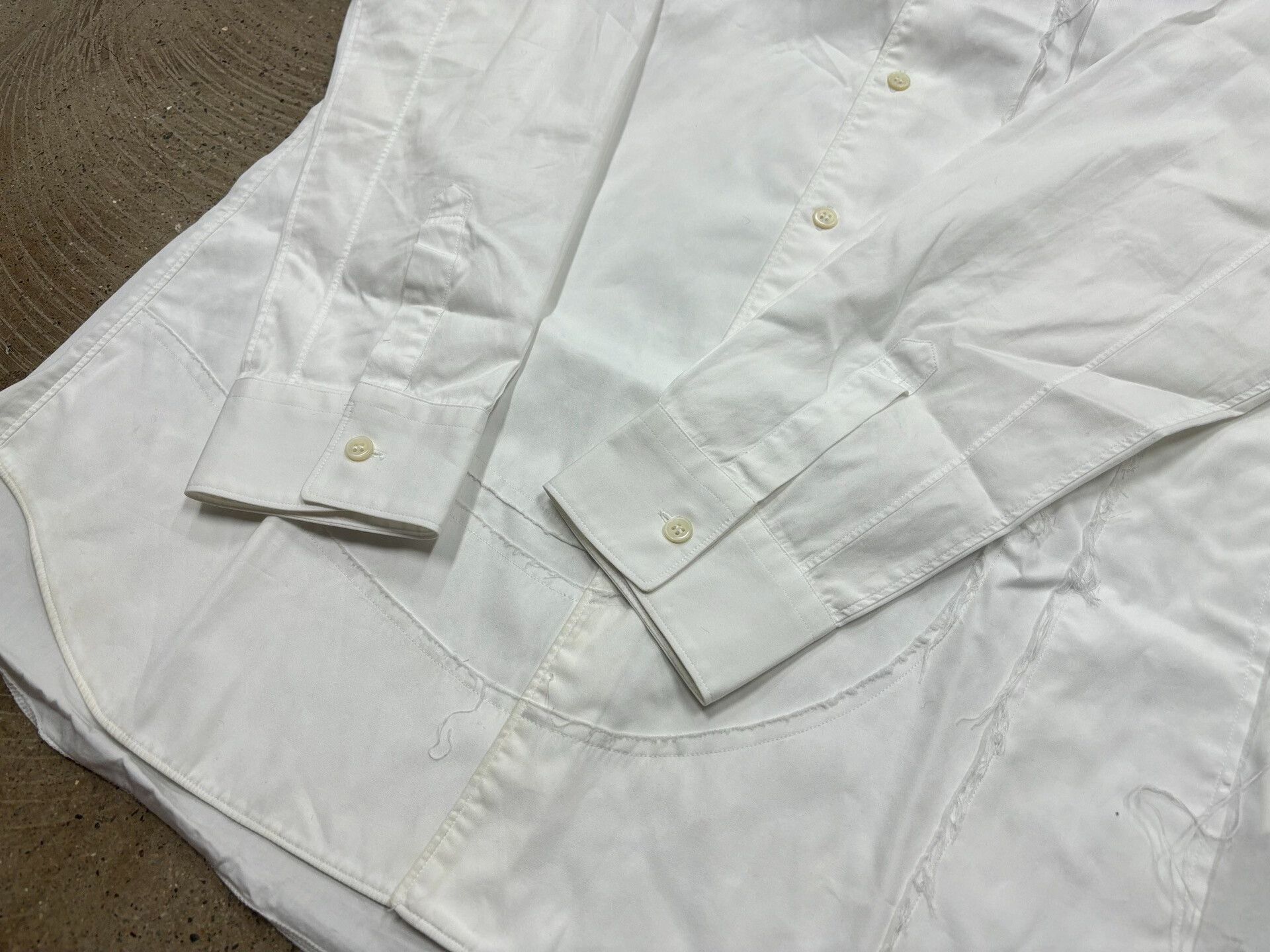 Comme des Garcons CDG Comme Des Garcons Patchwork Shirt Size US L / EU 52-54 / 3 - 5 Thumbnail