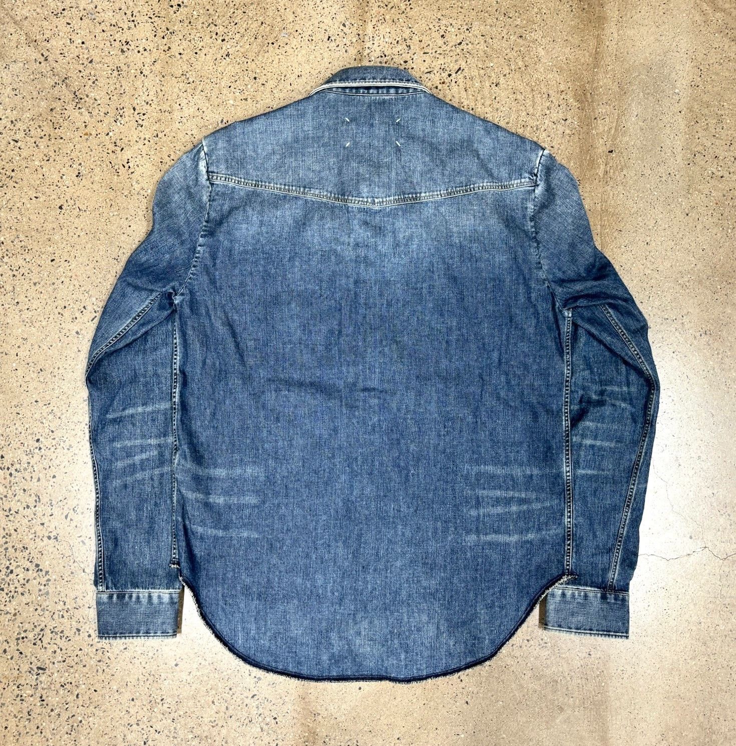 Maison Margiela Maison Margiela Denim Shirt Jacket M Size US M / EU 48-50 / 2 - 2 Thumbnail