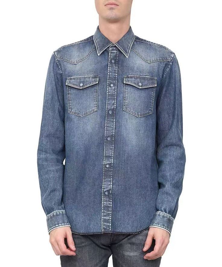 Maison Margiela Maison Margiela Denim Shirt Jacket M Size US M / EU 48-50 / 2 - 3 Thumbnail