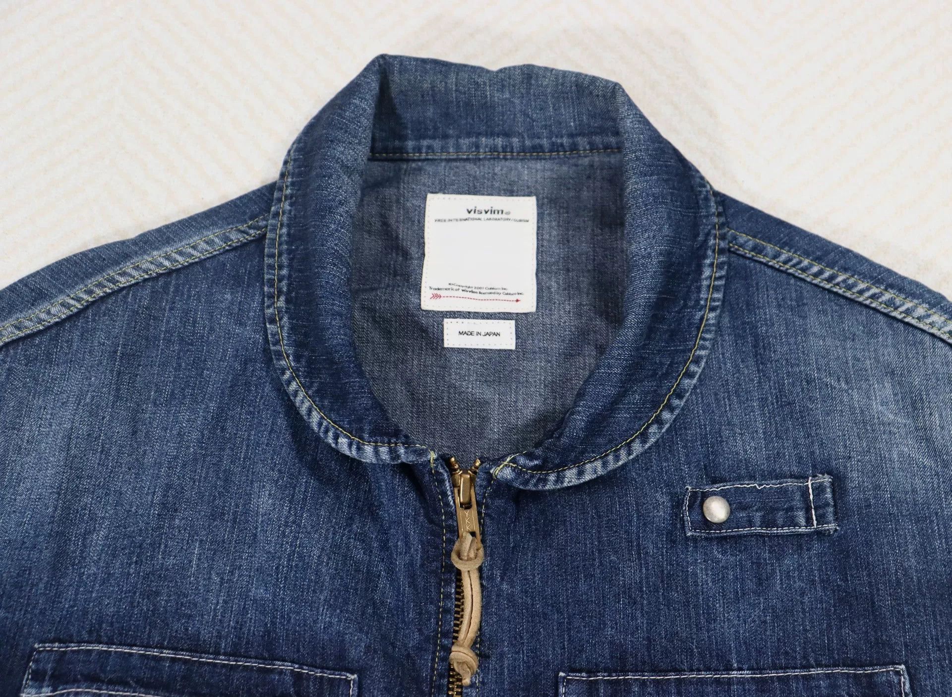 Visvim Visvim Enfield Hunting Denim Jacket Size US M / EU 48-50 / 2 - 5 Thumbnail