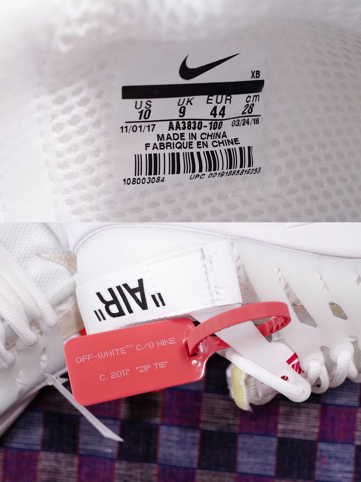 Nike Nike x OFF-WHITE Air Presto 2.0 Size US 8 / EU 41 - 5 Thumbnail